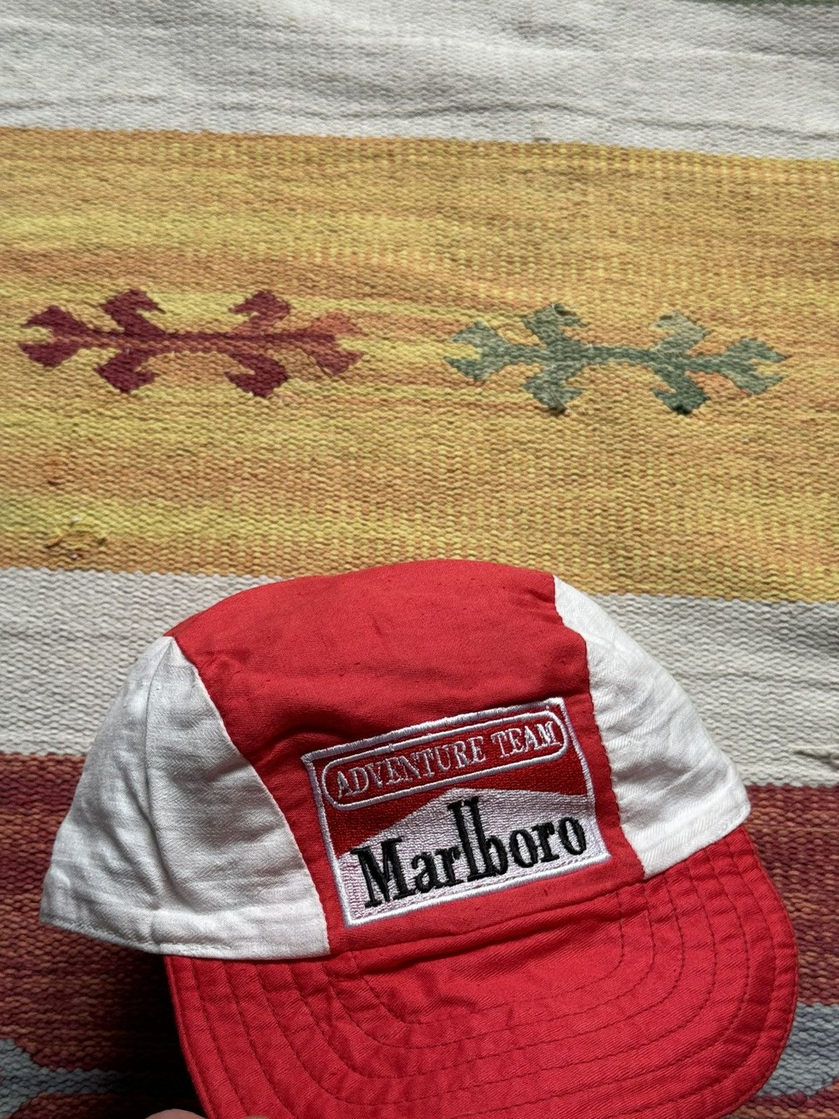 Vintage Vintage 90’s Marlboro Adventure Team y2k Cycle Hat Size ONE SIZE - 4 Thumbnail