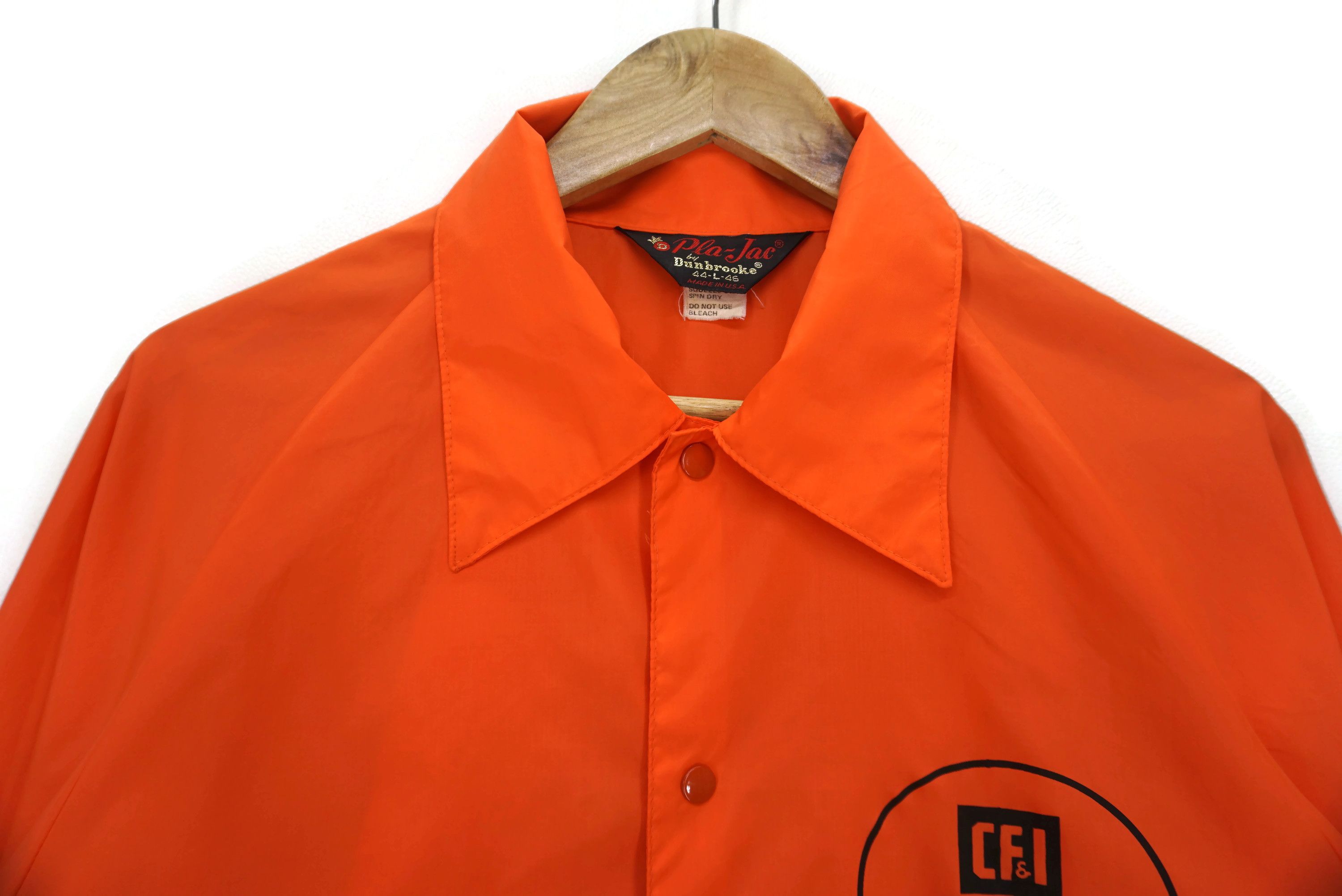 Dunbrooke Pla-Jac Jacket SFI Steel Safety Snap Front Windbreaker Size US L / EU 52-54 / 3 - 3 Thumbnail