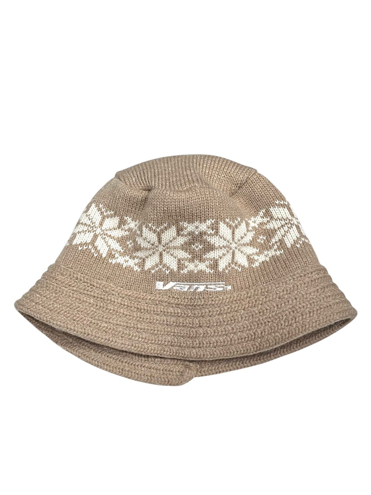 Vans Vintage Vans Snowflake Knit Bucket Hat Skateboard Style Size ONE SIZE - 4 Thumbnail