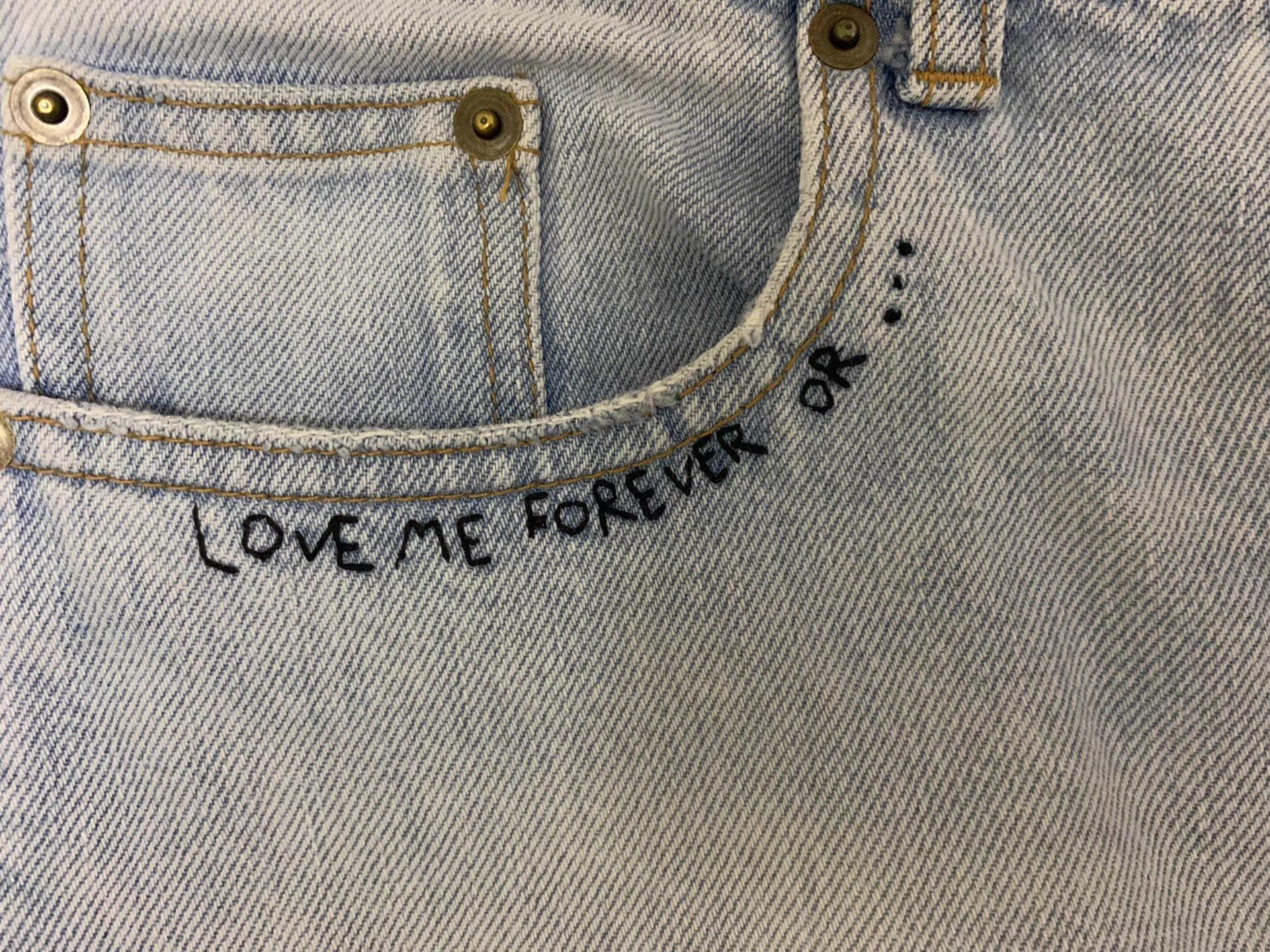 Saint Laurent Paris Saint Laurent SLP 18SS D14 Sky Blue Jeans Q12 Size US 36 / EU 52 - 6 Thumbnail