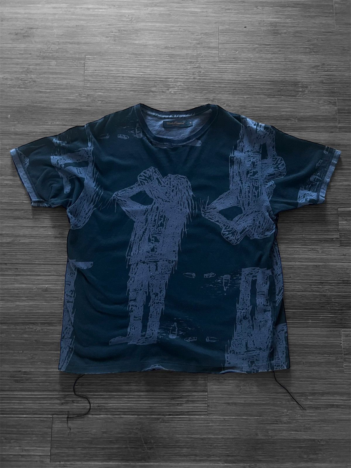 Pre-owned Jun Takahashi X Undercover Ss03 Undercover Scab Distressed Single Stitch Tee