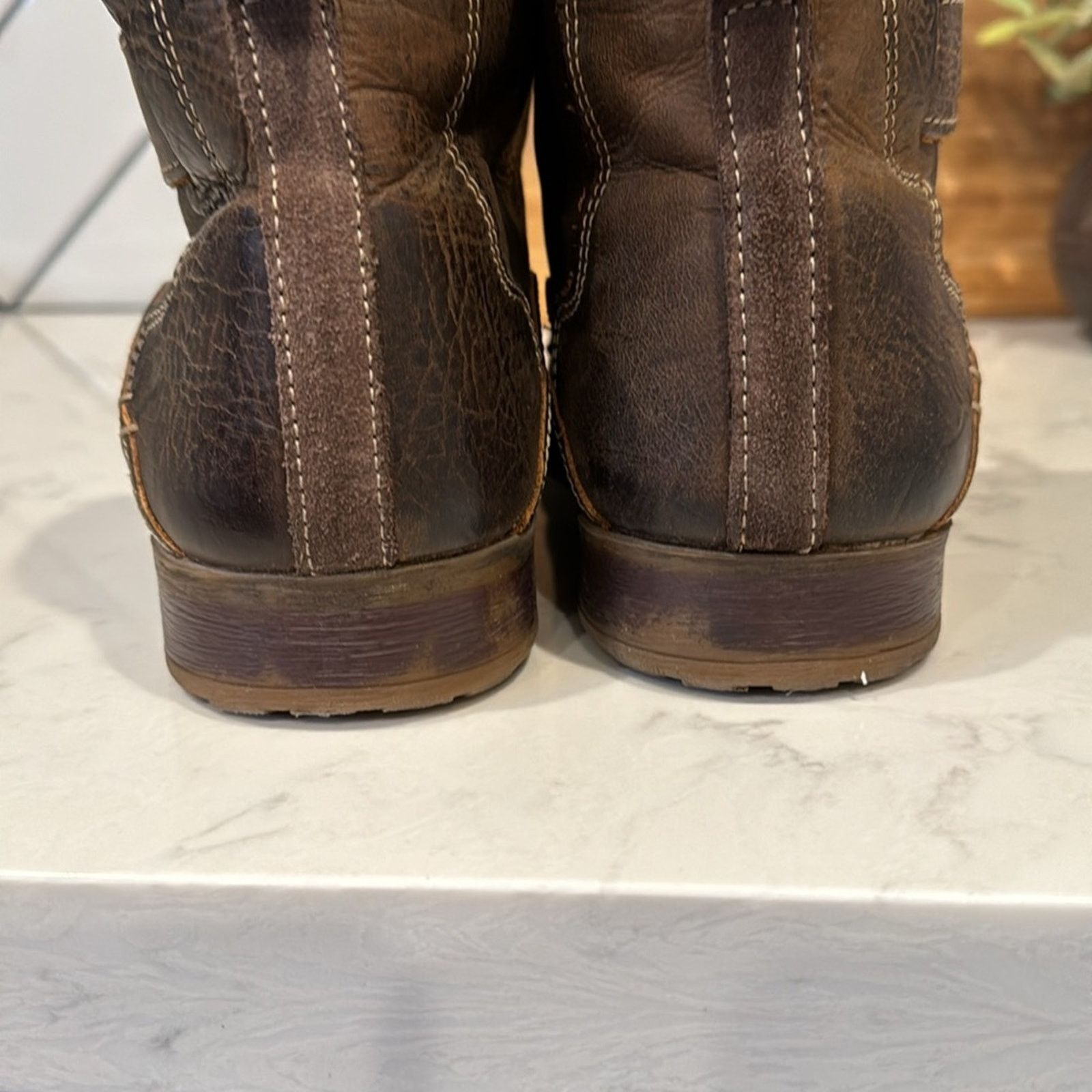 Other Type Z Harvey brown leather broken in manly rugged size 10 Size US 10 / EU 43 - 3 Thumbnail