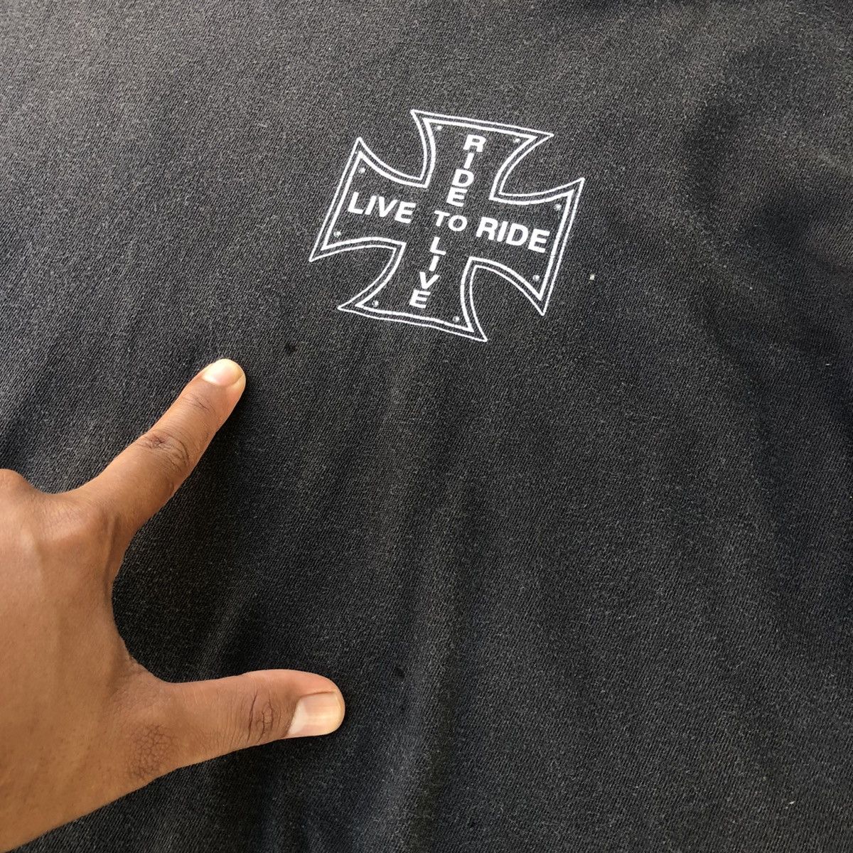 Other 🔴Very Rare Ride To Live T-Shirt Faded Size US XL / EU 56 / 4 - 6 Thumbnail