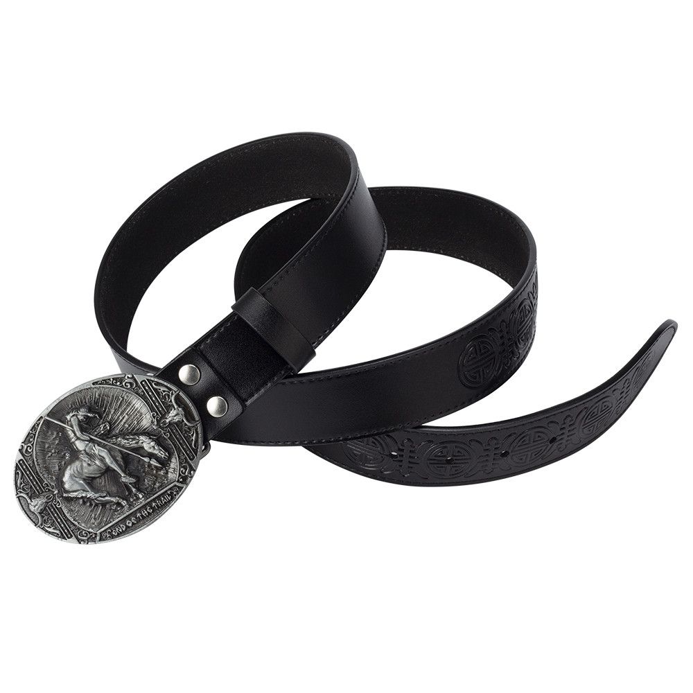 Designer New Trend Vintage Belt Riveted Belts Menswear Accessories Size ONE SIZE - 2 Thumbnail