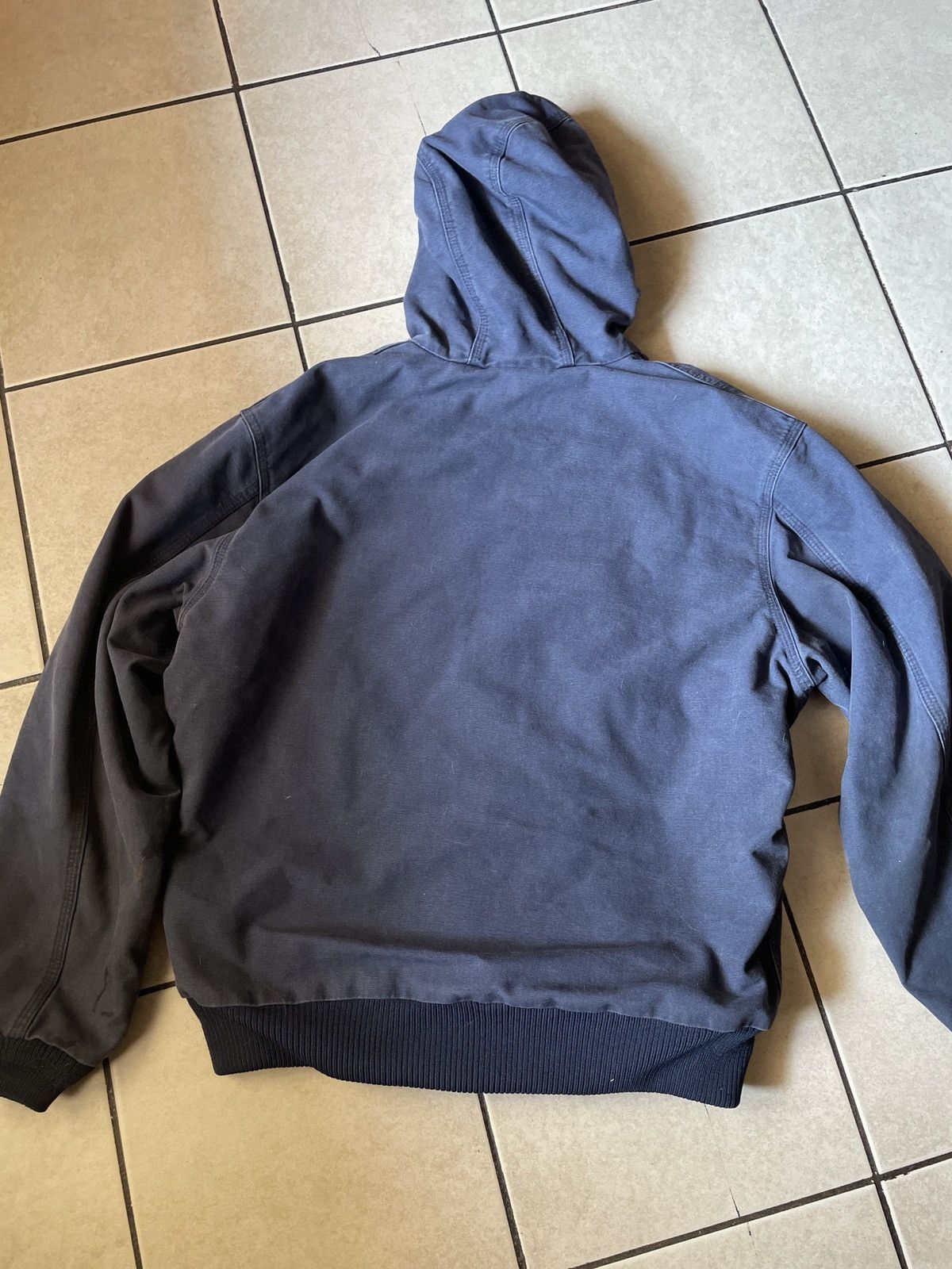 Carhartt × Vintage Carhartt Navy Blue Jacket Size US L / EU 52-54 / 3 - 3 Thumbnail