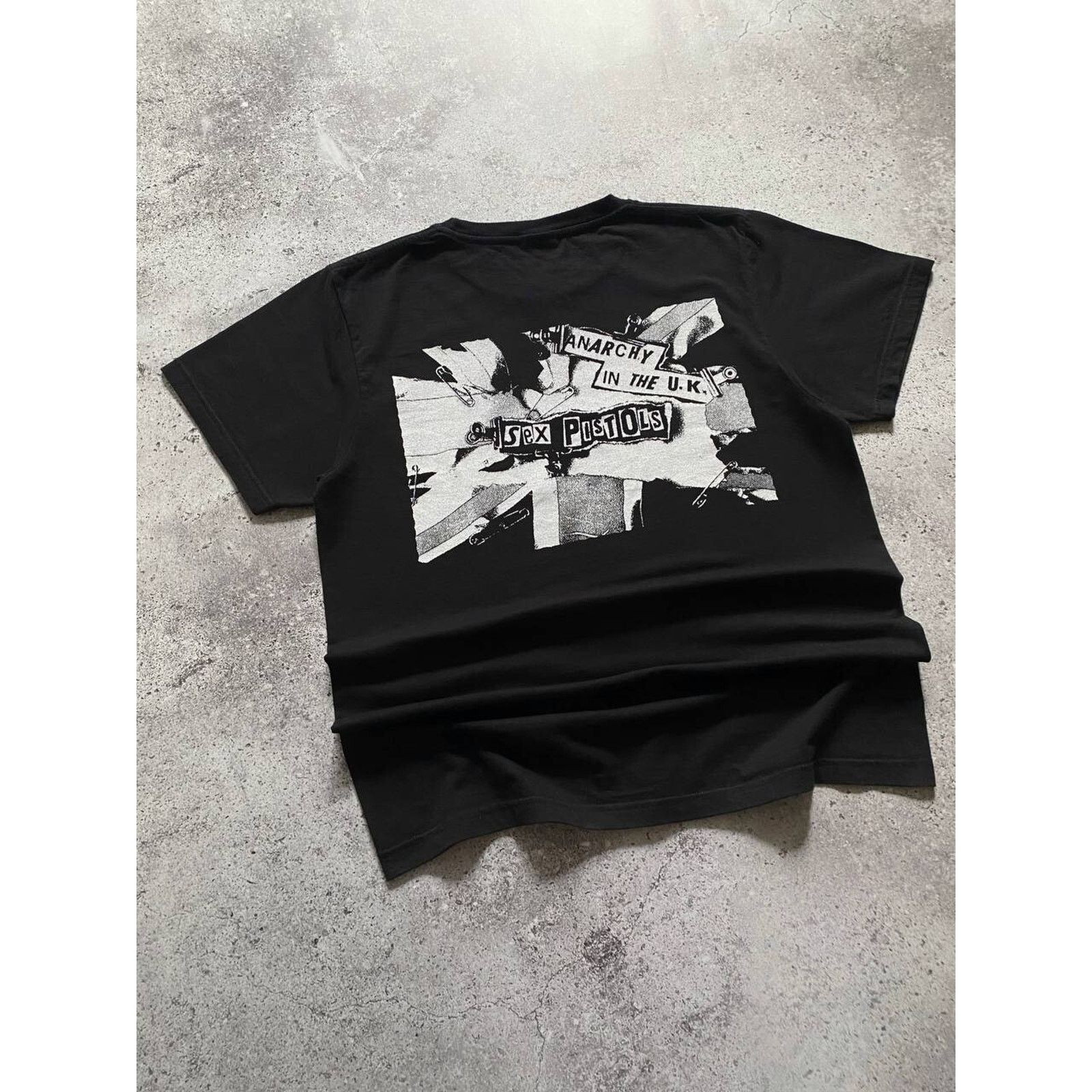 Band Tees × Vintage SEX PISTOLS "ANARCHY IN THE U.K." PUNK ROCK BAND TEE Size US M / EU 48-50 / 2 - 5 Thumbnail