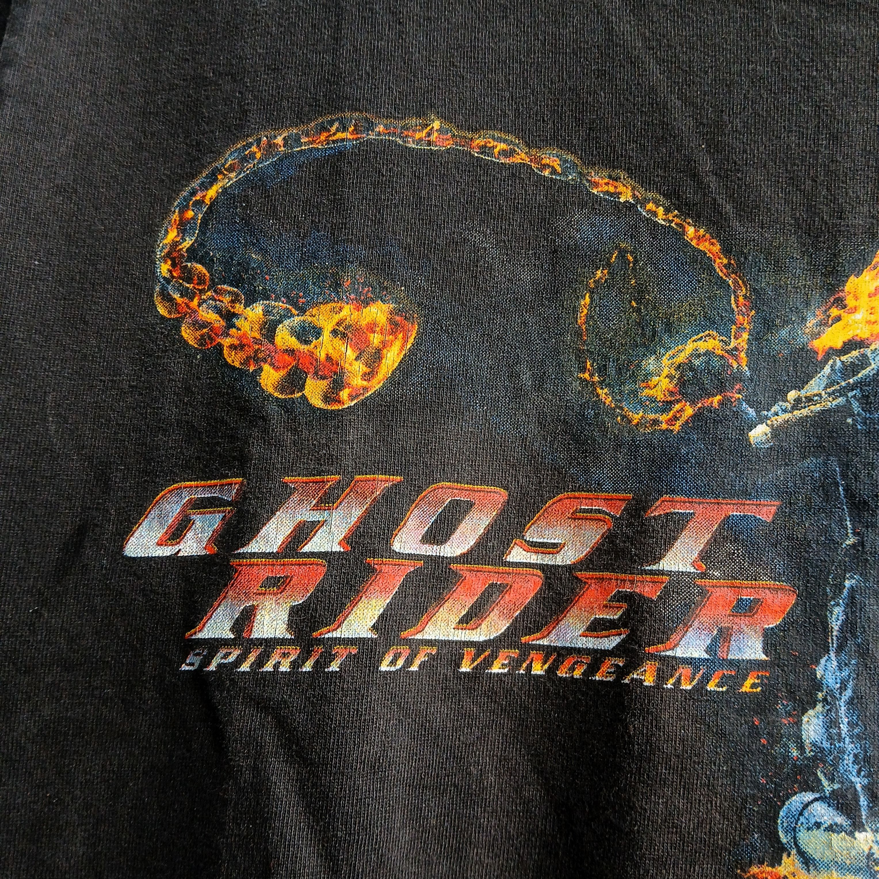 Marvel Comics Vintage Ghost rider promotion movie tee Size US M / EU 48-50 / 2 - 5 Thumbnail