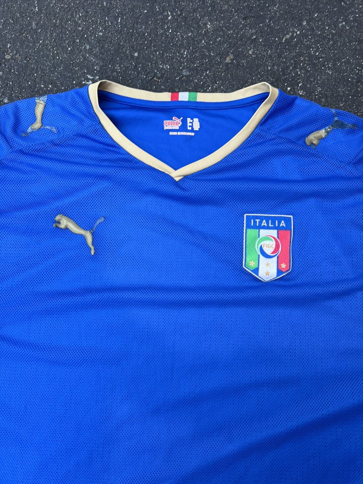 Puma Y2K Italy Soccer Jersey Size US XXL / EU 58 / 5 - 4 Thumbnail