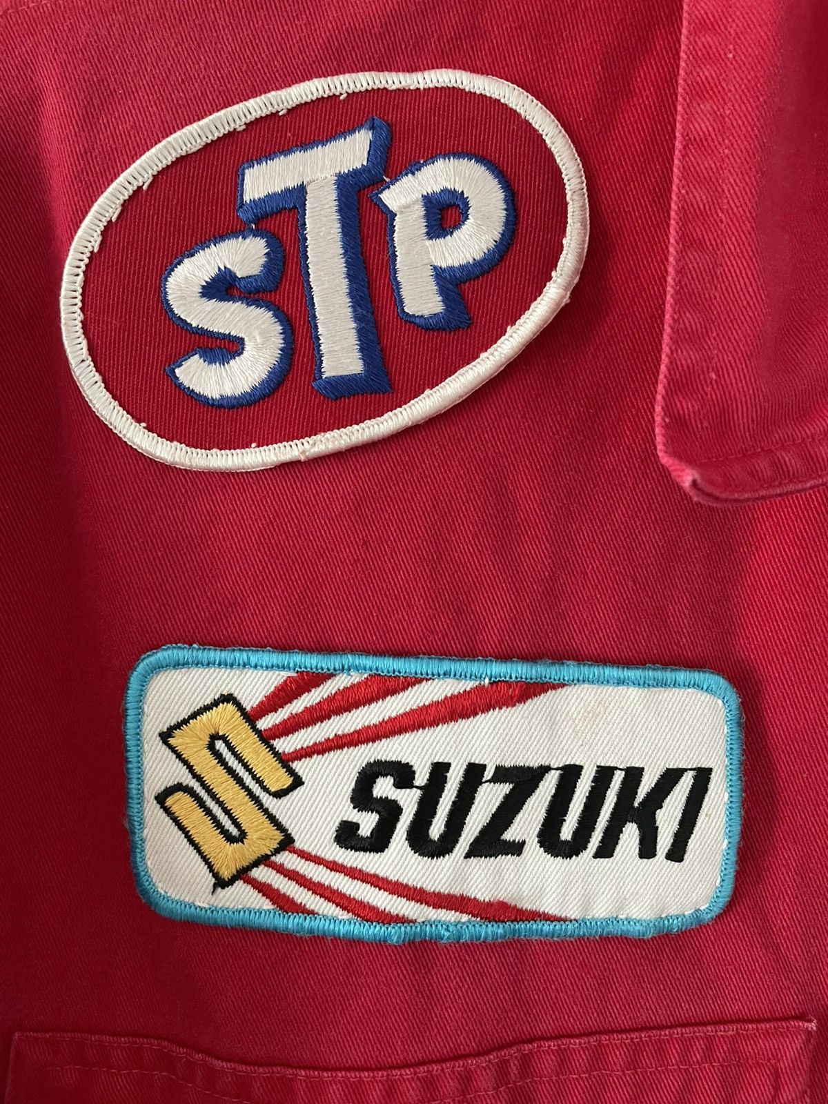 Vintage Suzuki vintage The Retro Racer Suit Size US 33 - 13 Thumbnail
