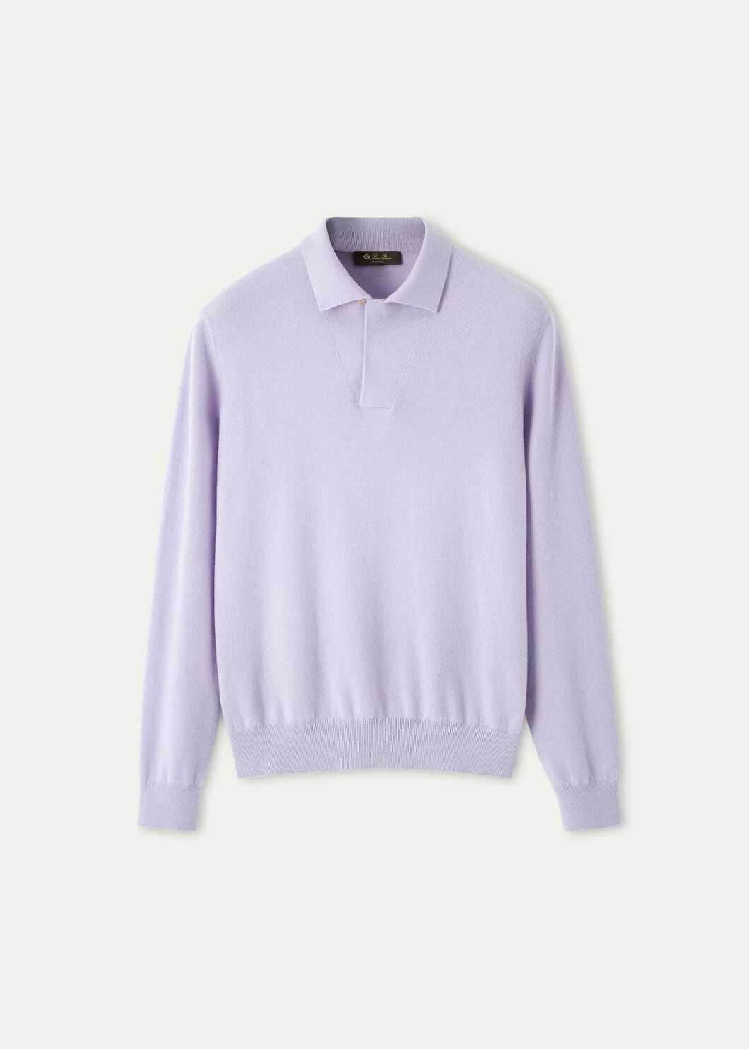 Loro Piana os11x0226 FAQ9447 Sergio Polo Shirt in Iced Violet Size US M / EU 48-50 / 2 - 1 Thumbnail