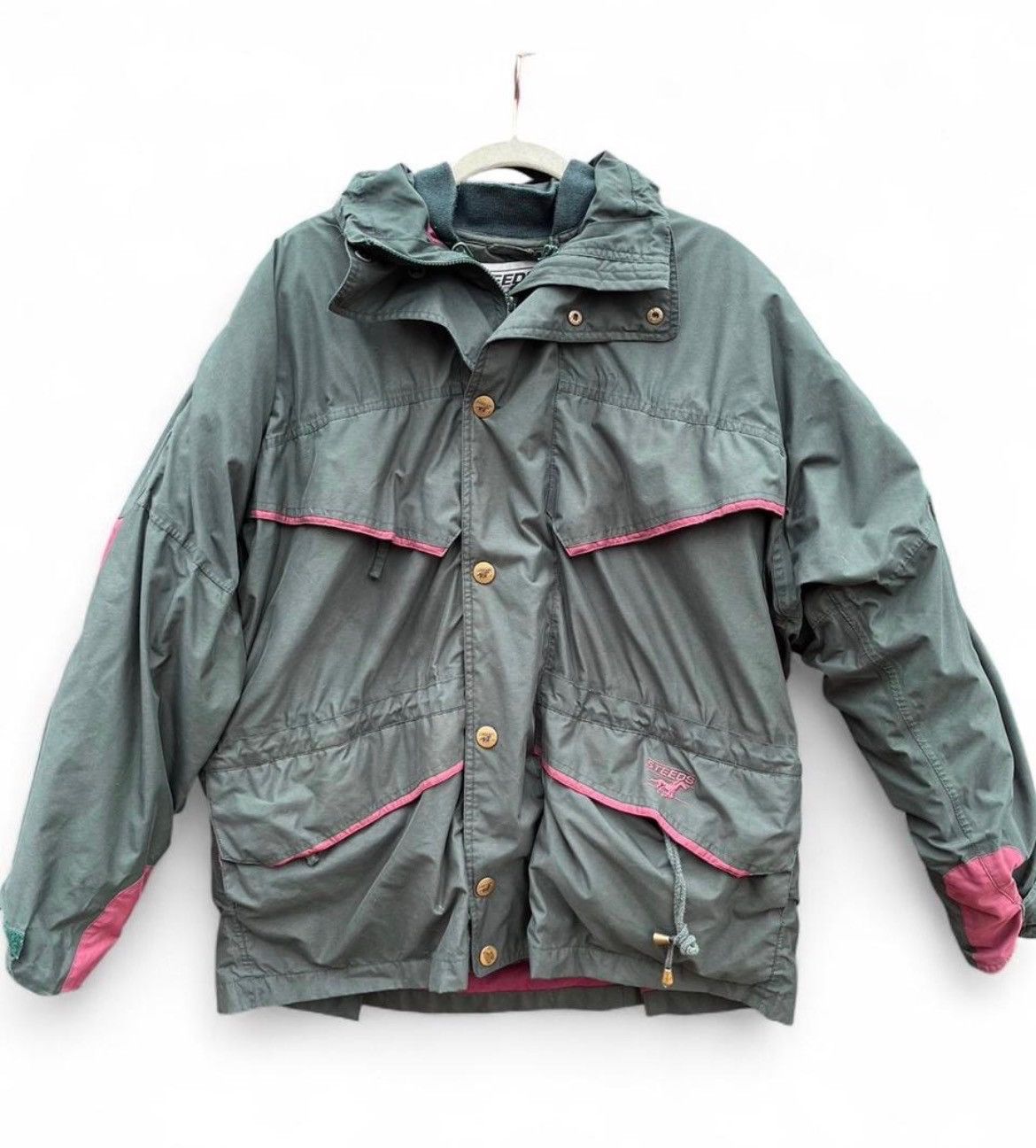 Other Steeds Hunter Green and Magenta Performance Vintage Jacket Size US S / EU 44-46 / 1 - 1 Thumbnail