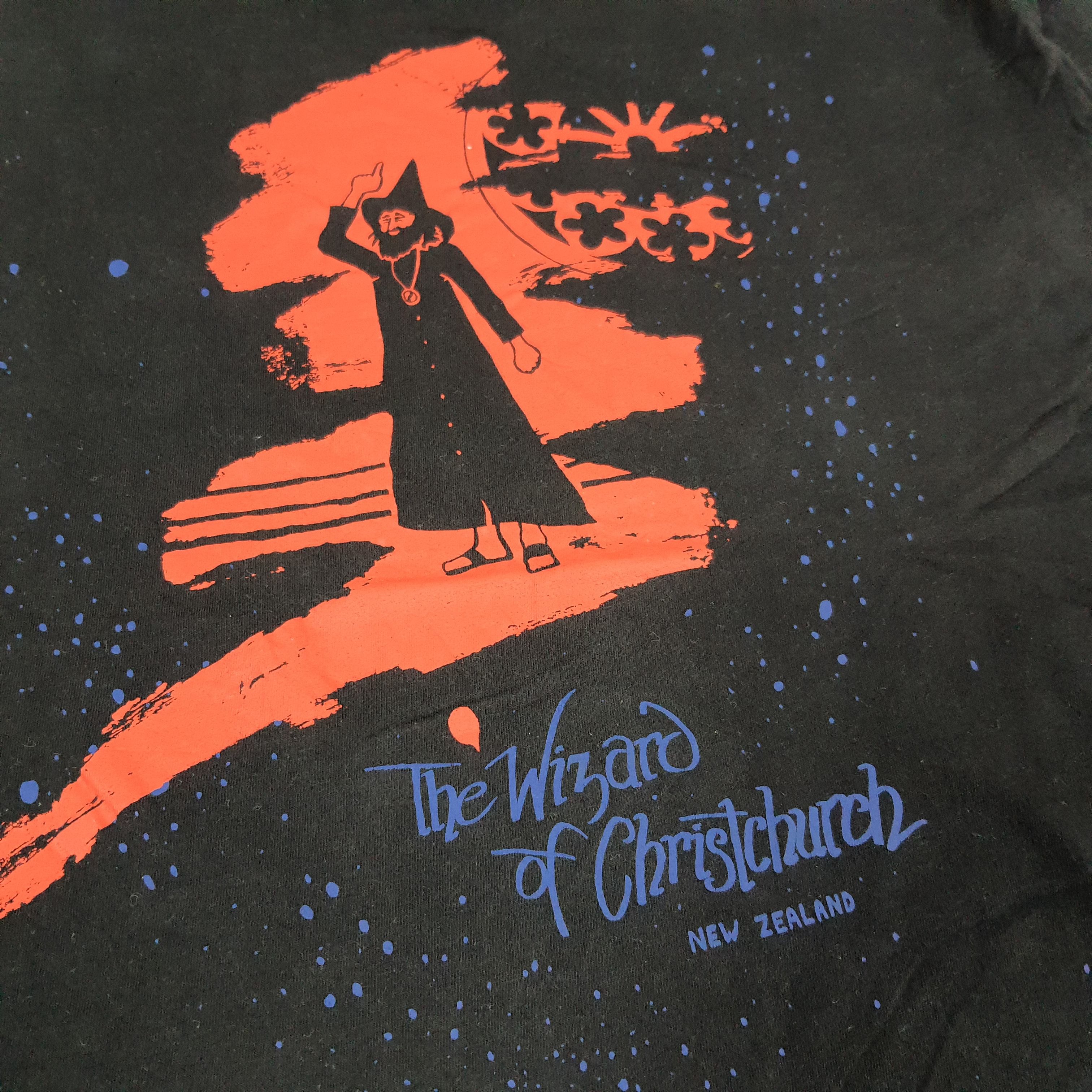 Vintage Vintage The Wizard of Christchurch New Zealand T-shirt Size US L / EU 52-54 / 3 - 2 Thumbnail
