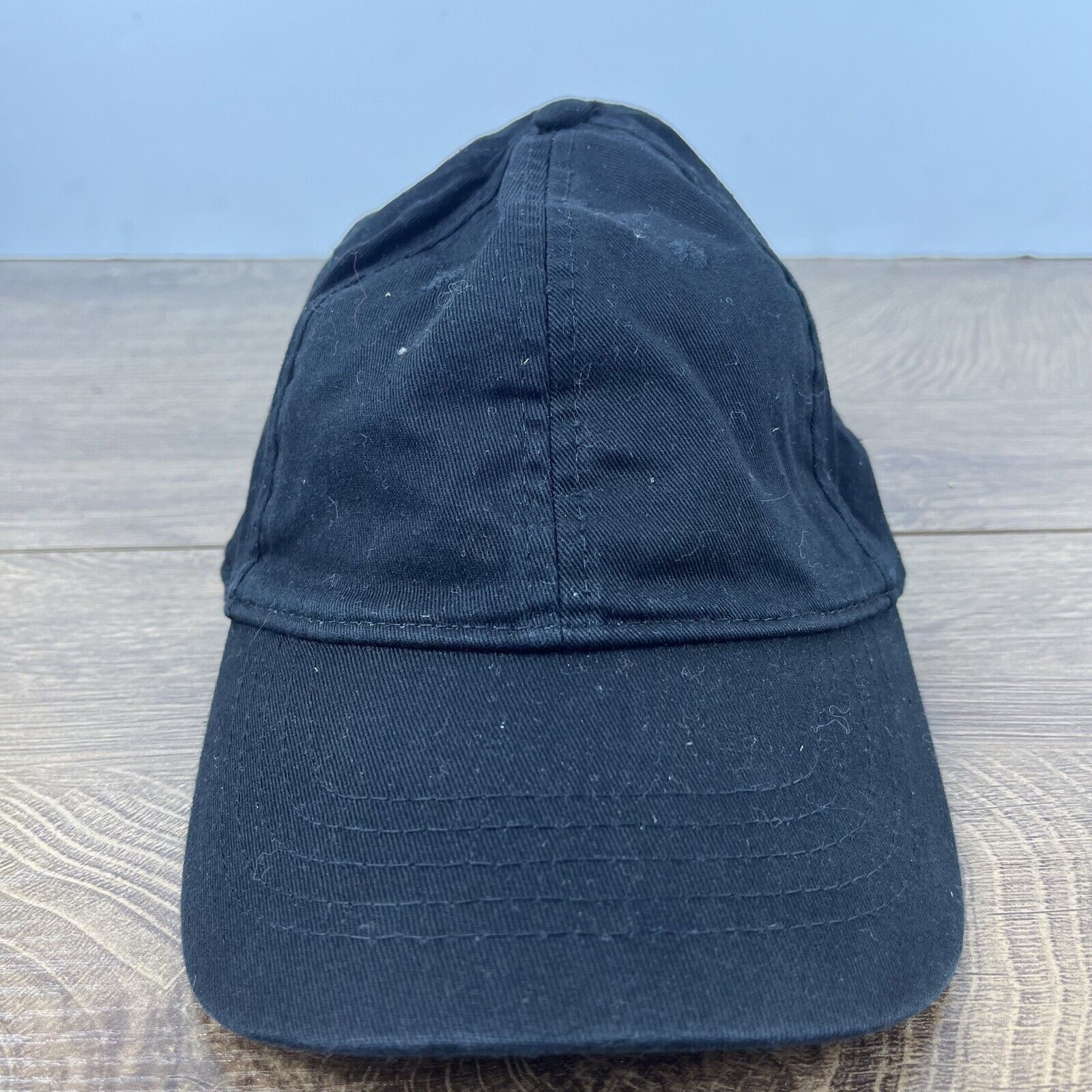 Other Plain Black Hat Athletic Black Hat Black Adjustable Hat Blac Size ONE SIZE - 2 Thumbnail