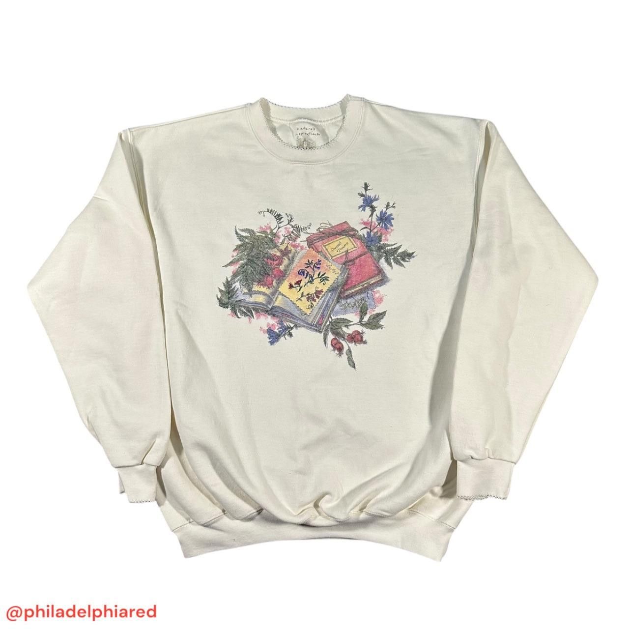 Northern Reflections Vintage 1990s Northern Reflections Floral crewneck XL Size XL / US 12-14 / IT 48-50 - 1 Thumbnail