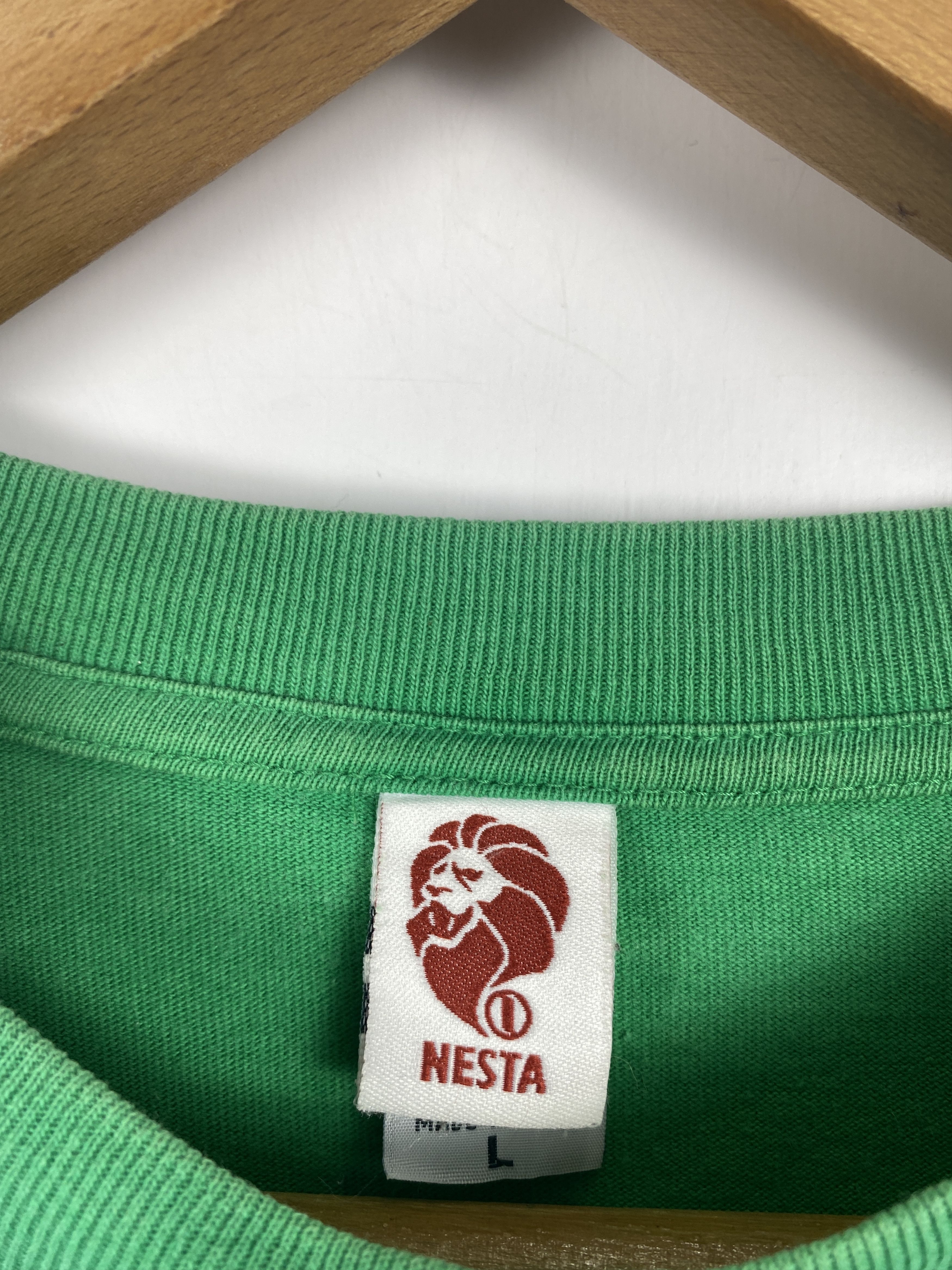Bob Marley Vintage Nesta Brand Wicked Vibes Long Sleeve Tshirt T0002 Size US L / EU 52-54 / 3 - 5 Thumbnail