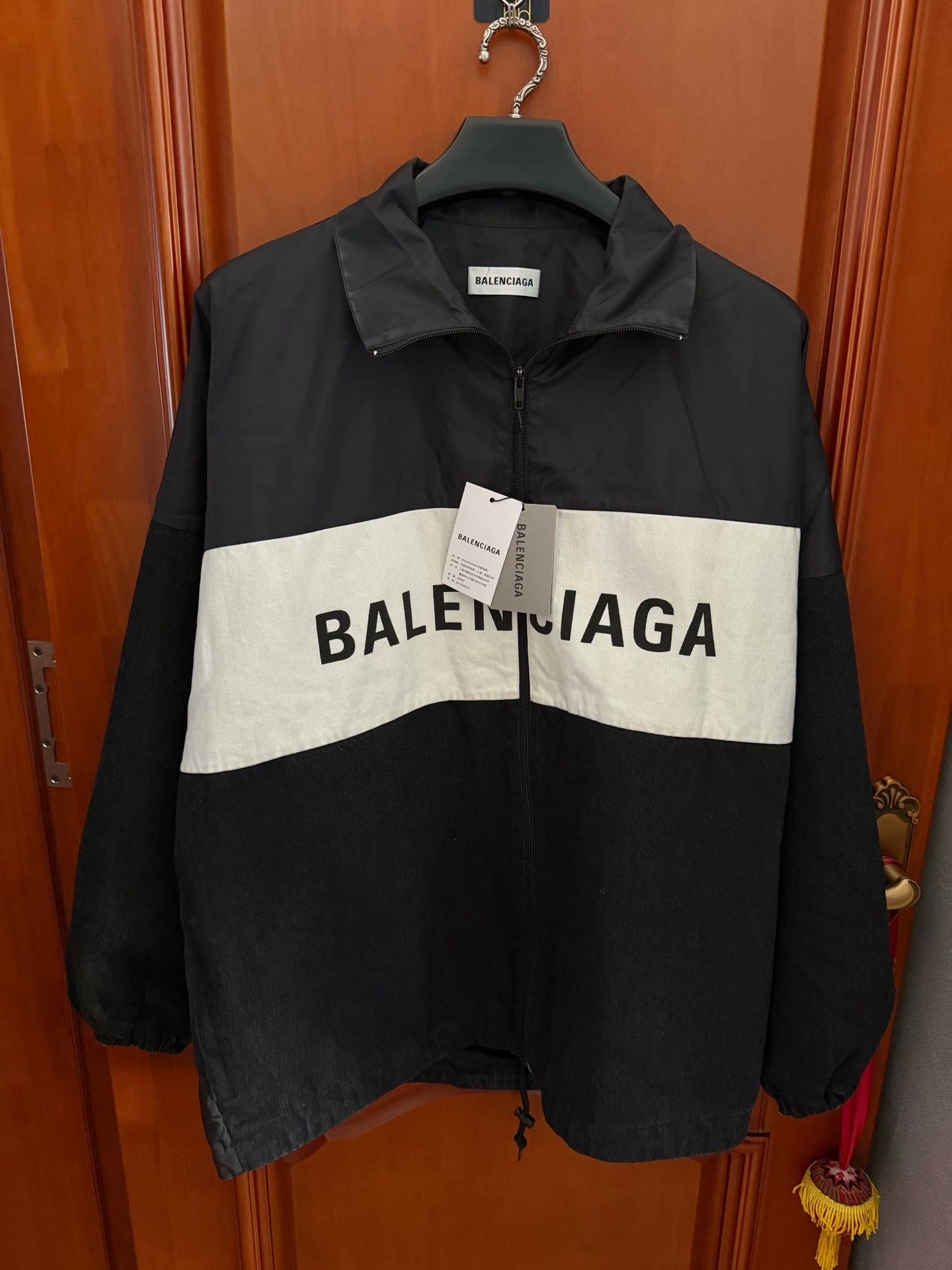 Balenciaga Balenciaga Patchwork Black Light Jacket 34 Men Size US XS / EU 42 / 0 - 1 Thumbnail