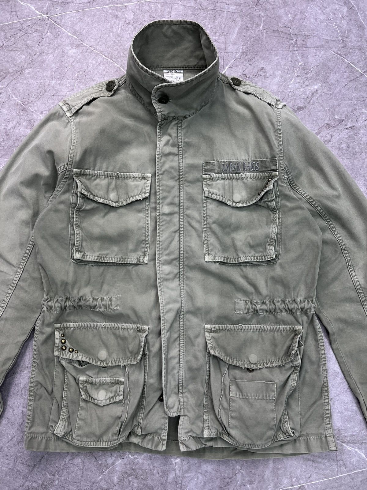 If Six Was Nine Vintage Sun faded JAPANESE MAHARISHI STYLE FIELD jacket Size US L / EU 52-54 / 3 - 3 Thumbnail