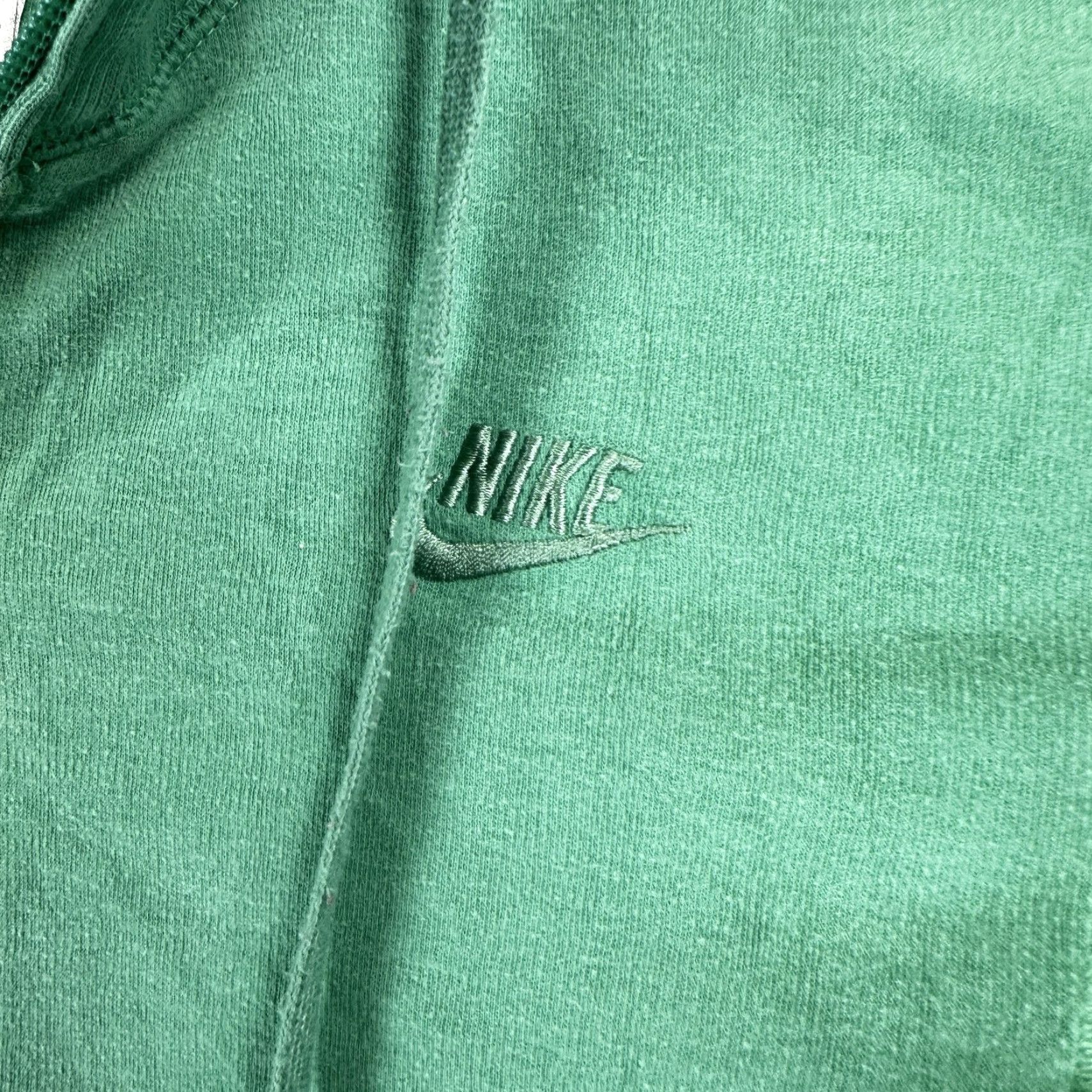 Nike Nike Sportswear Sweatshirt Womens XS Green Full Zip High Neck Size XS / US 0-2 / IT 36-38 - 3 Thumbnail
