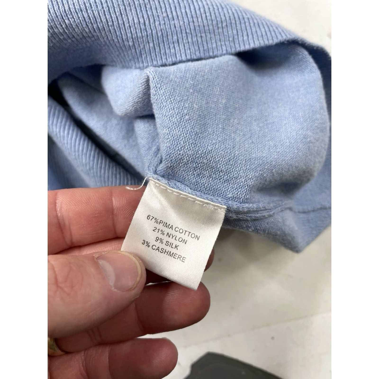 Peter Millar Peter Millar Crown Cotton Blend Pullover 1/4 Zip Sweatshirt Blue Men's XL Size US XL / EU 56 / 4 - 8 Thumbnail