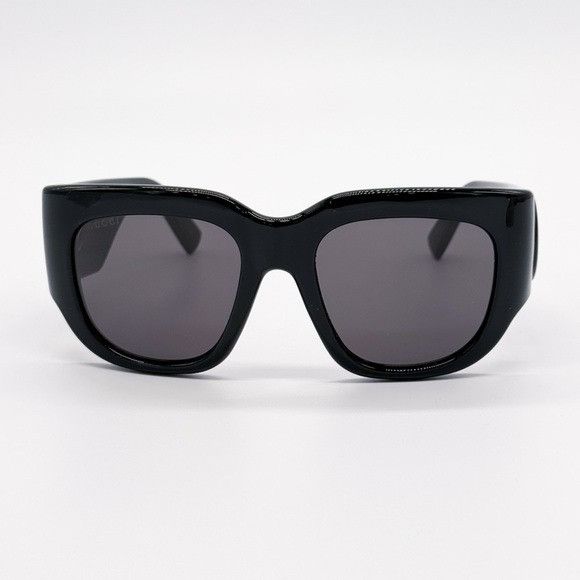 Gucci NEW GG1545S 001 GUCCI BLACK OVERSIZED WOMEN SUNGLASSES GG 15 Size ONE SIZE - 4 Thumbnail