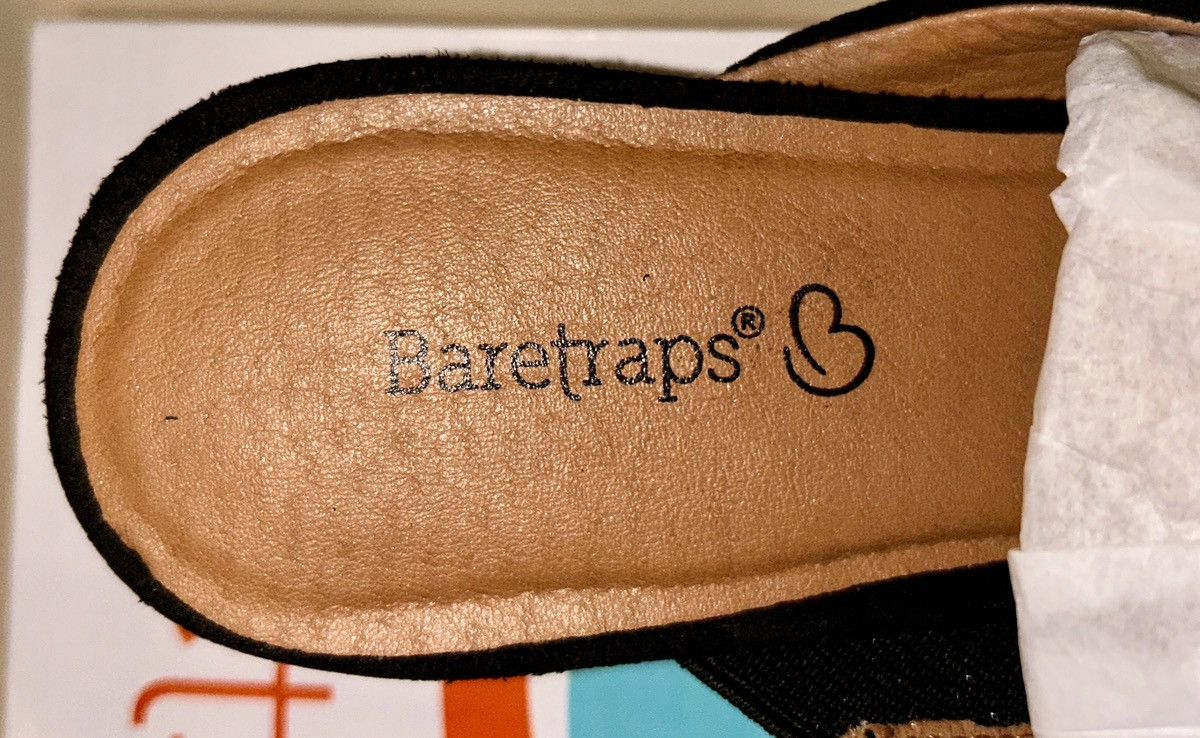 Other Baretraps “Lakelin” material Wedge Mule Sandals — Size 9M Size US 9 / IT 39 - 10 Thumbnail