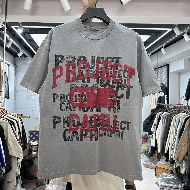 Other PROJECT CAPRI Letter Print Shirt Size US XL / EU 56 / 4 - 3 Thumbnail