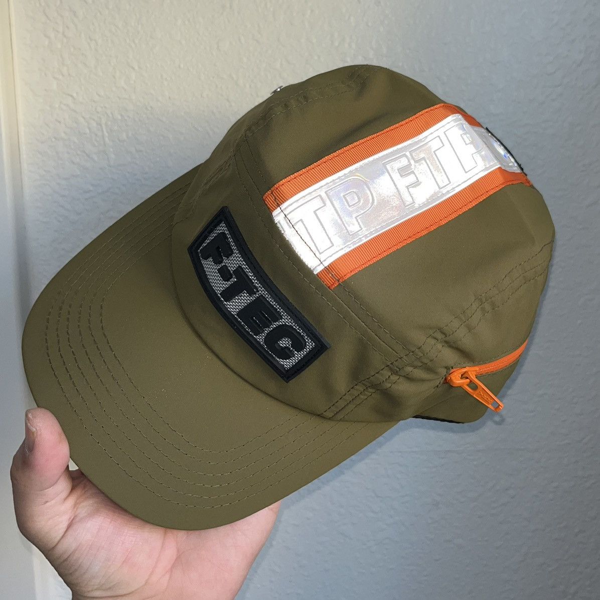 Fuck The Population 2024’ FTP F-TEC HI VIS Camp Hat Olive Cordura Hat O/S Size ONE SIZE - 5 Thumbnail