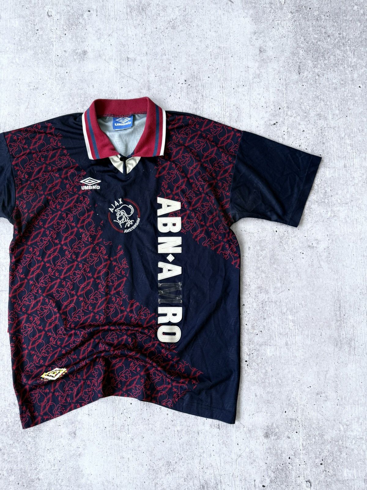 Umbro × Vintage Umbro Ajax Amsterdam 1994/1996 Away Jersey Size US L / EU 52-54 / 3 - 3 Thumbnail