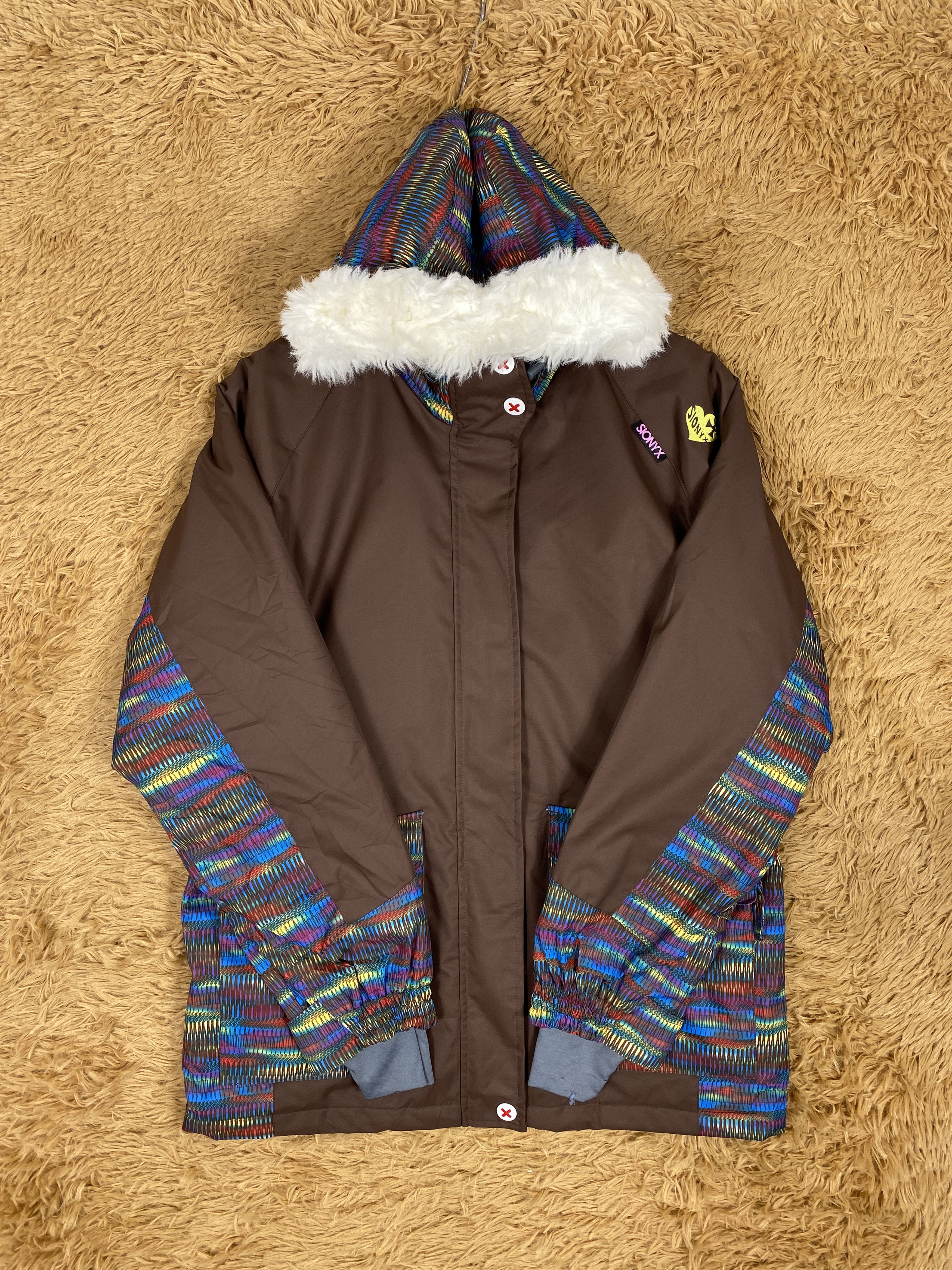 Japanese Brand Vintage Sionyx Hoodie Winter Jacket PJ2397 Size US S / EU 44-46 / 1 - 3 Thumbnail