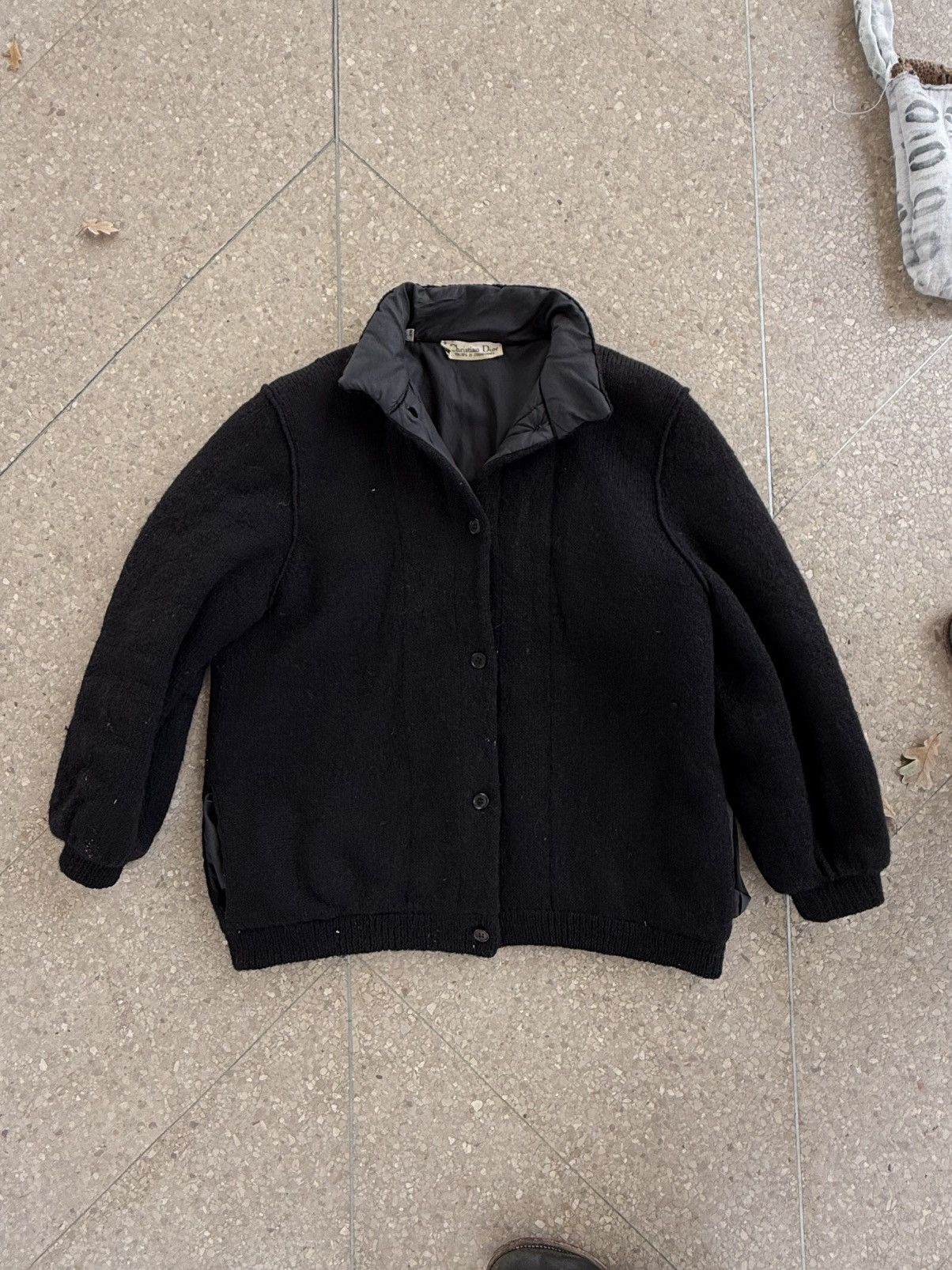 Christian Dior Monsieur Black Mohair Jacket Size US M / EU 48-50 / 2 - 1 Thumbnail