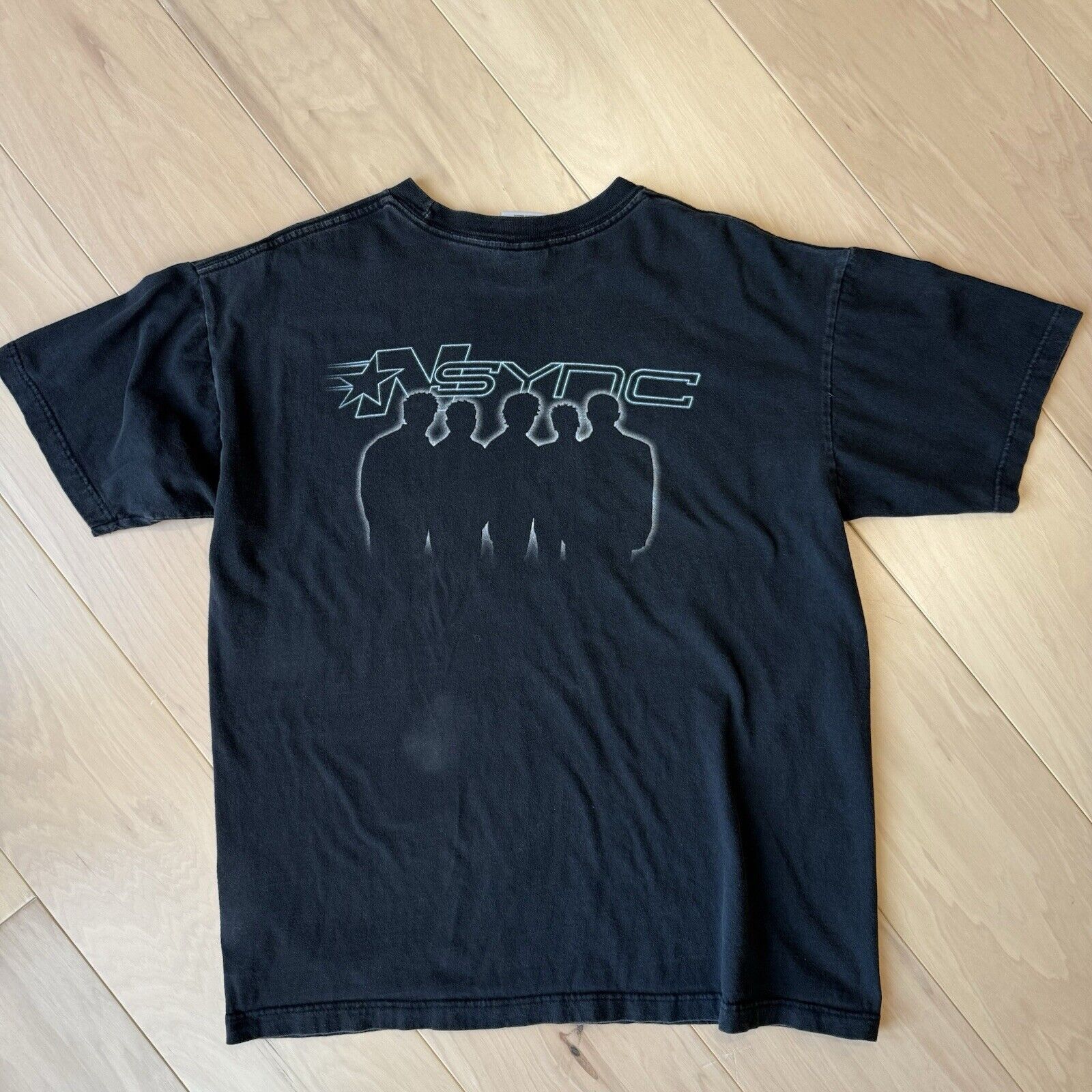 Band Tees × Vintage Vintage Nsync Pop Odyssey Shirt Large Black Y2K Music Tour Size US L / EU 52-54 / 3 - 6 Thumbnail