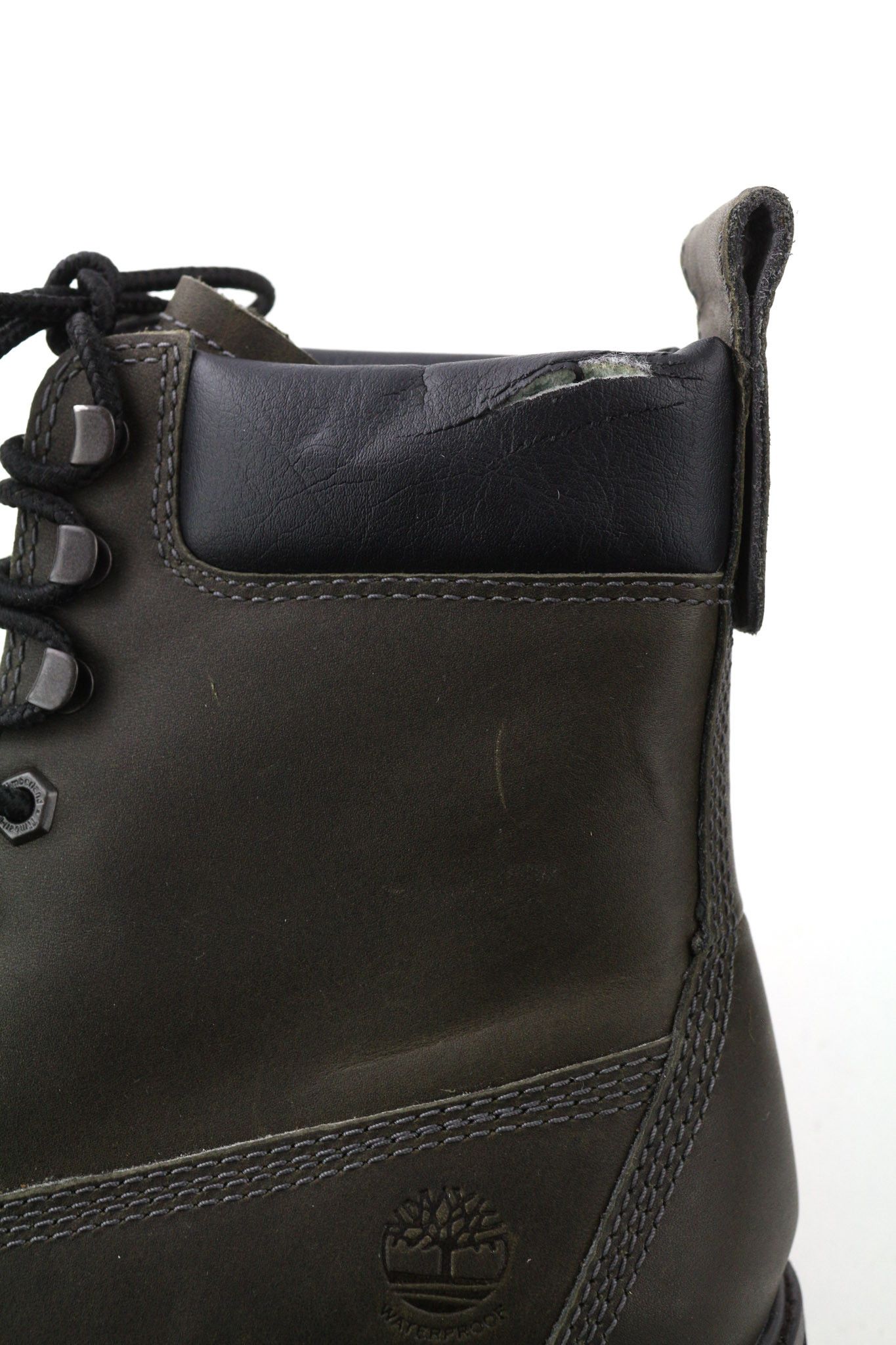 Timberland A2M2B UK8.5 Grey Leather Waterproof 80966 Size US 9 / EU 42 - 12 Thumbnail