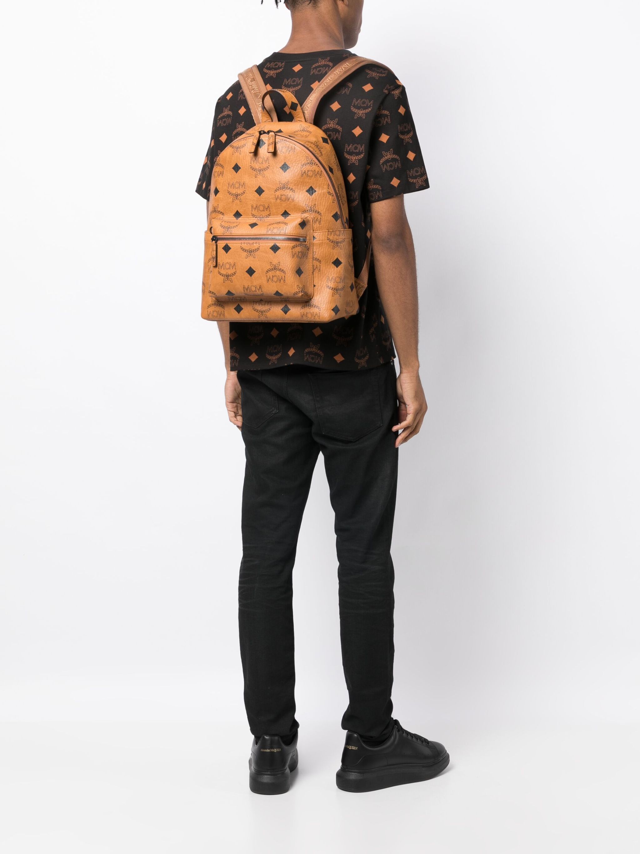 MCM o1mt1gz0125 Size: OS / Backpack Medium in Brown Size ONE SIZE - 2 Thumbnail