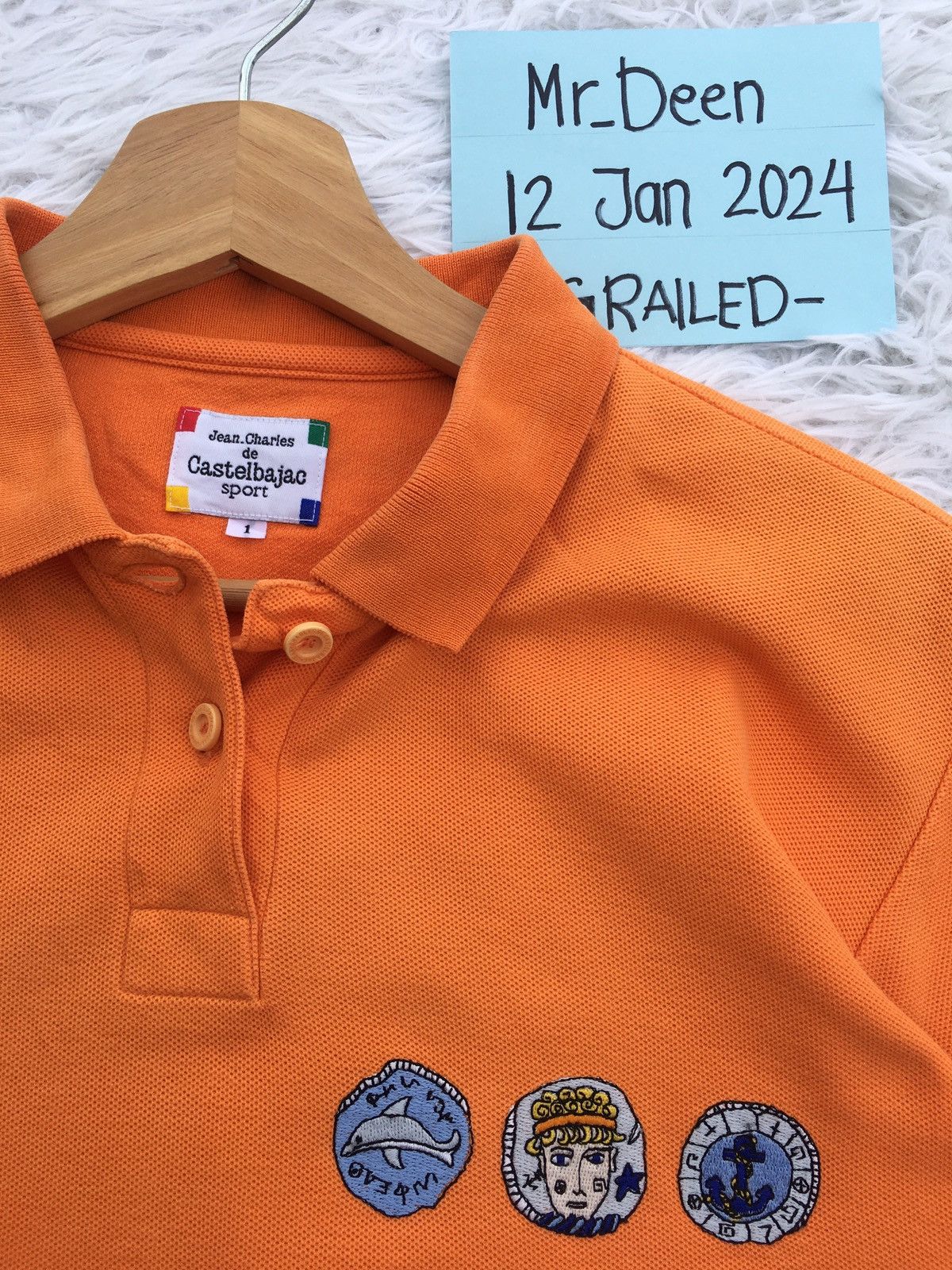 Jean Charles De Castelbajac Vintage Jean Charles de Castelbajac Polo Tshirt Size US S / EU 44-46 / 1 - 6 Thumbnail