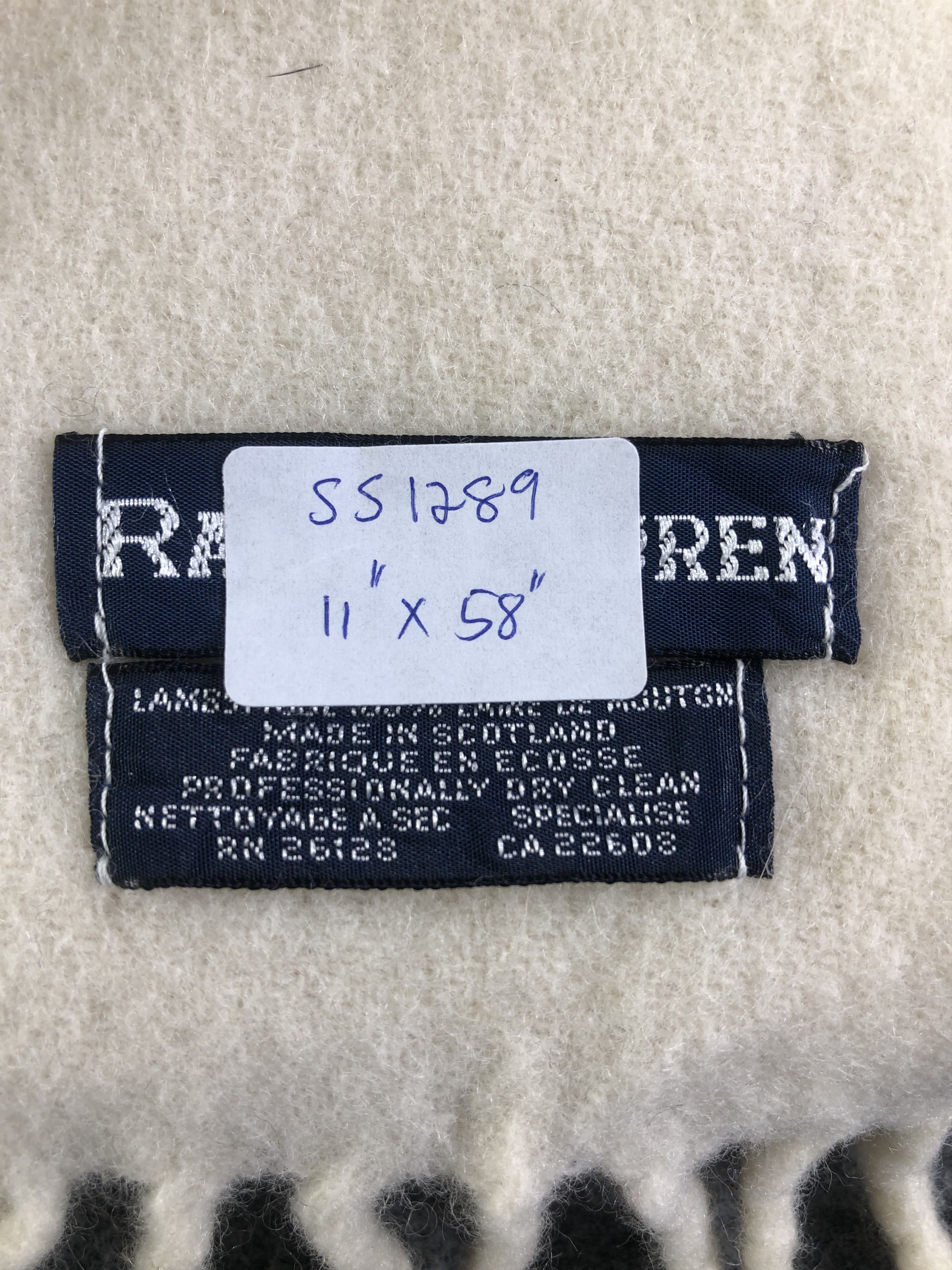 Polo Ralph Lauren Polo Ralph Lauren Scarf / Muffler / Neckwear SS1289 Size ONE SIZE - 8 Thumbnail