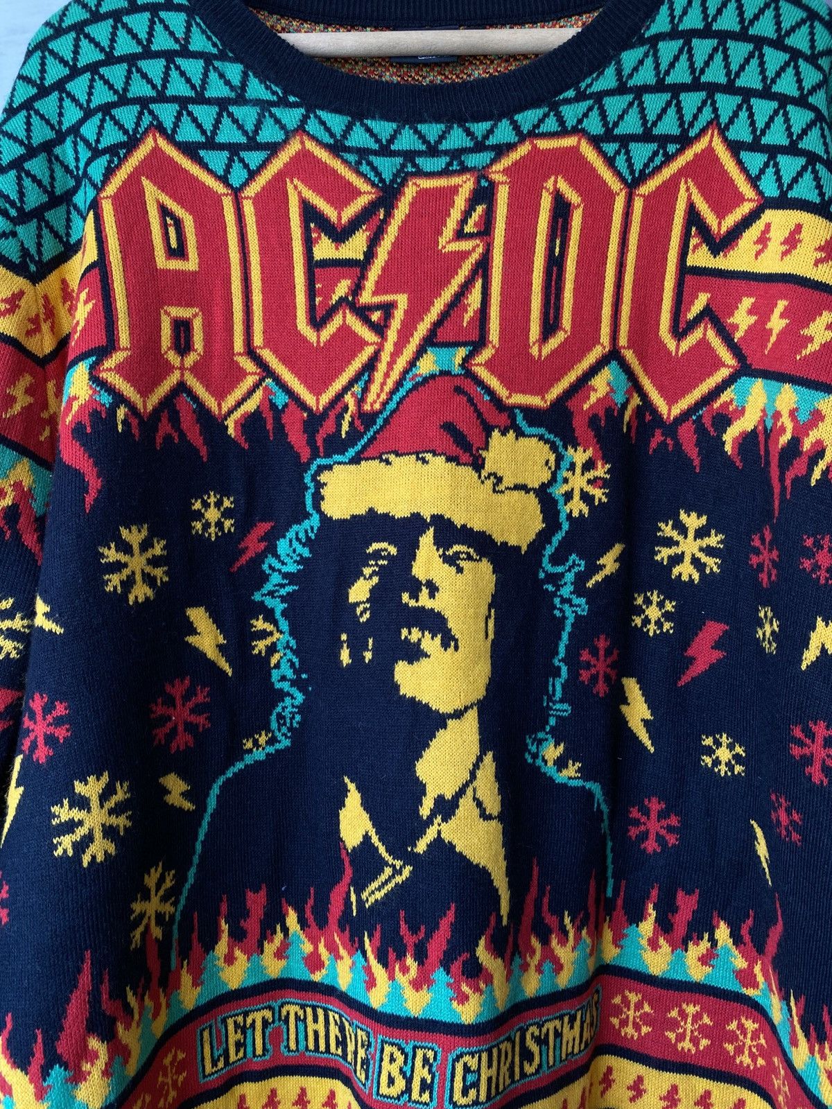 AC/DC AC/DC Christmas Sweater 3XL 2022 Signature Collection Mint Size US XXL / EU 58 / 5 - 2 Thumbnail