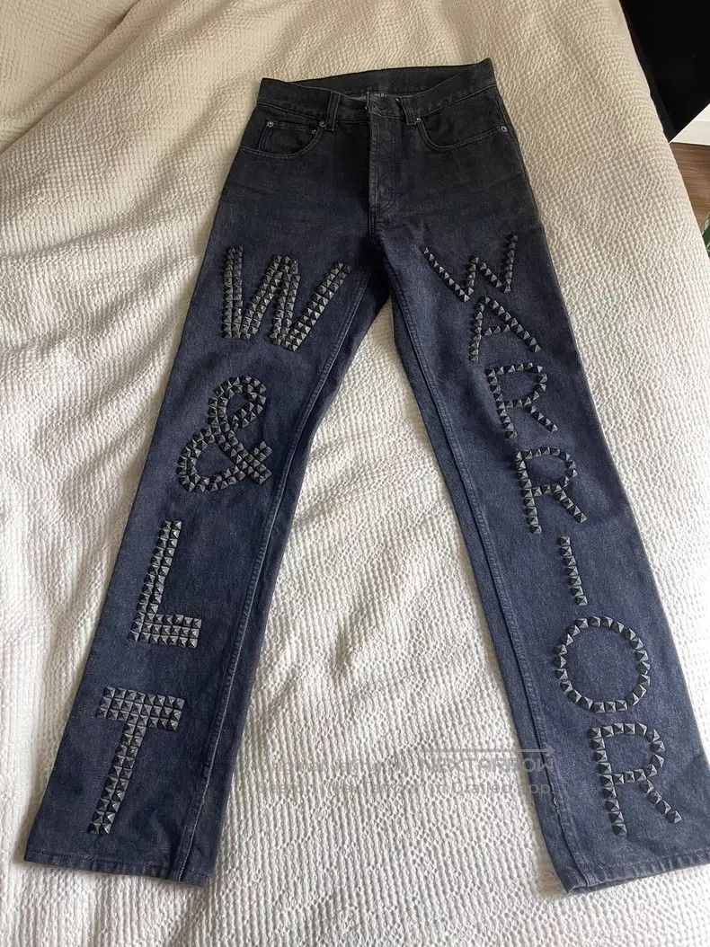 Walter Van Beirendonck Walter Van Beirendonck Heavy Industry Rivet Jeans Size 28" / US 6 / IT 42 - 3 Thumbnail