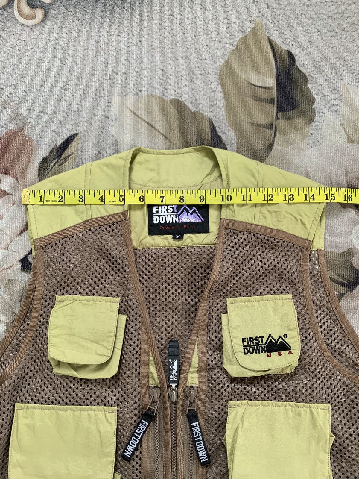 Other First Down Usa Multipockets Netting Style Vest Size US M / EU 48-50 / 2 - 10 Thumbnail