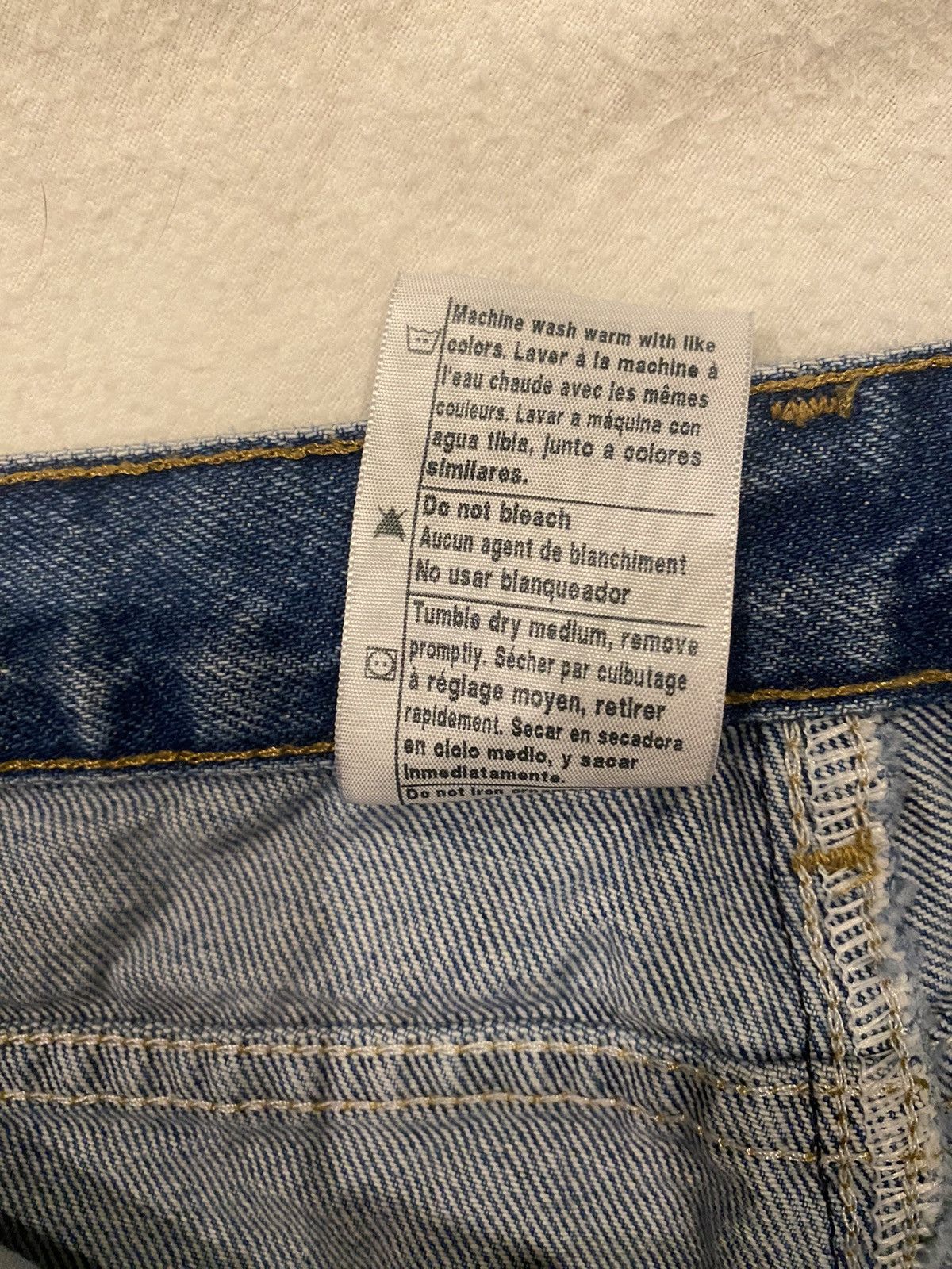 Carhartt Vintage Carhartt Blue Jeans 38 x 32 Relaxed Fit Size US 38 / EU 54 - 7 Thumbnail