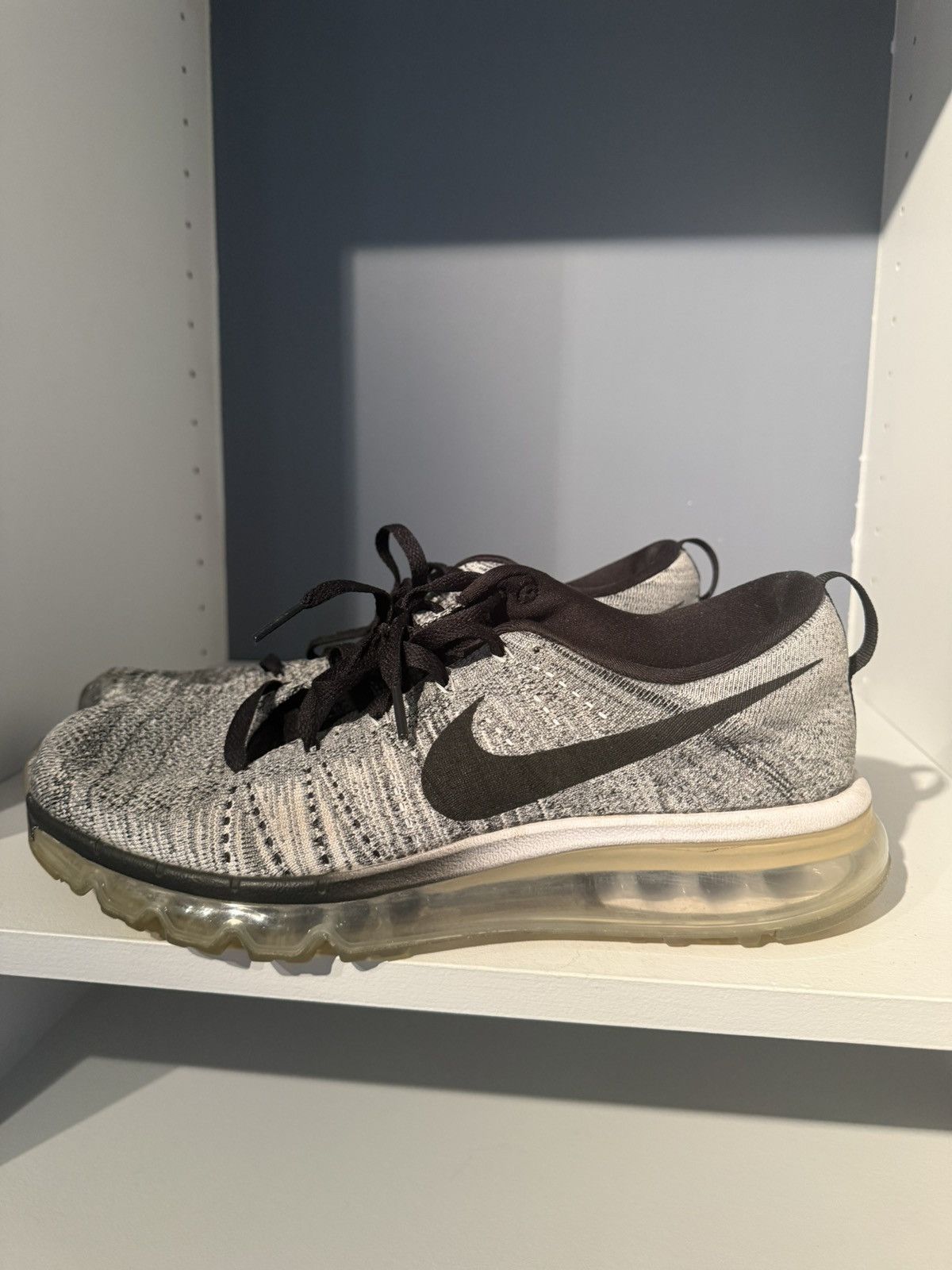 Nike Nike Flyknit Air Max Oreo Size 9.5 2015 Size US 9.5 / EU 42-43 - 3 Thumbnail