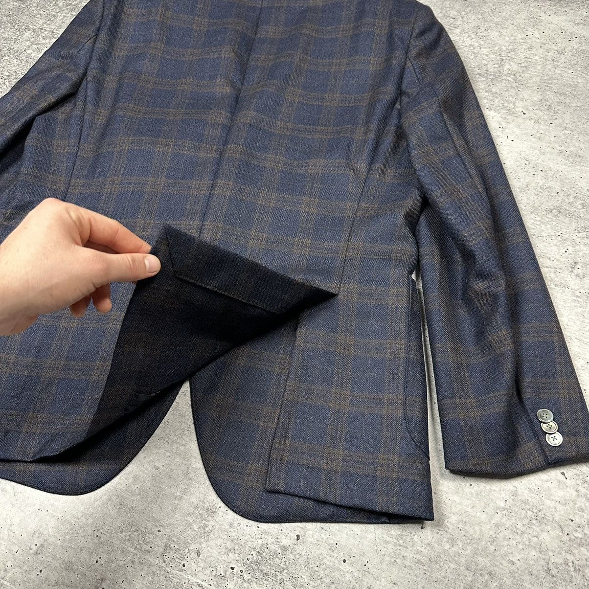 Hugo Boss Hugo Boss Janson Regular Fit Sport Blazer Check Wool Men’s Size 52R - 16 Thumbnail