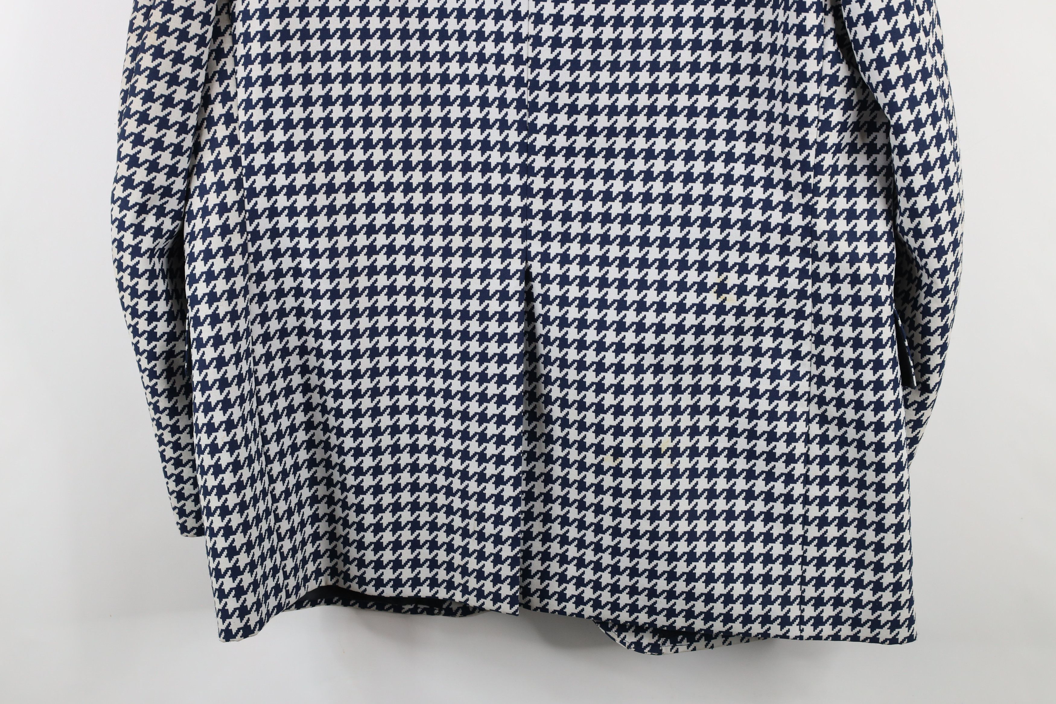 Vintage Vintage 70s Streetwear Houndstooth Suit Coat Blazer Jacket Size US XL / EU 56 / 4 - 16 Thumbnail