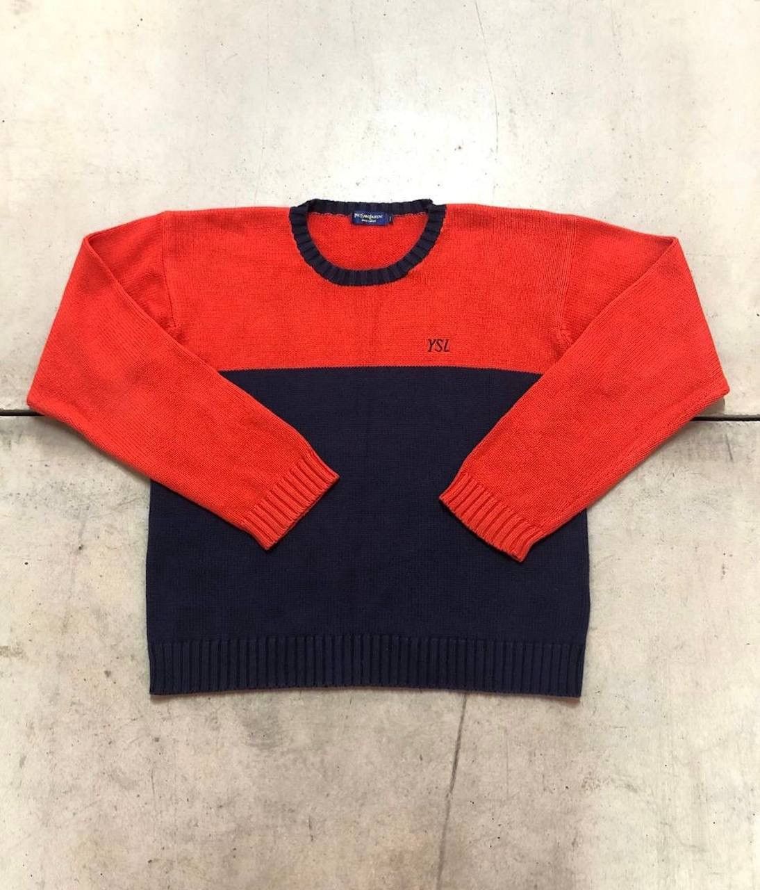 Yves Saint Laurent Vintage YSL Sweater Knitwear Cotton 11-12years Size US XS / EU 42 / 0 - 2 Thumbnail