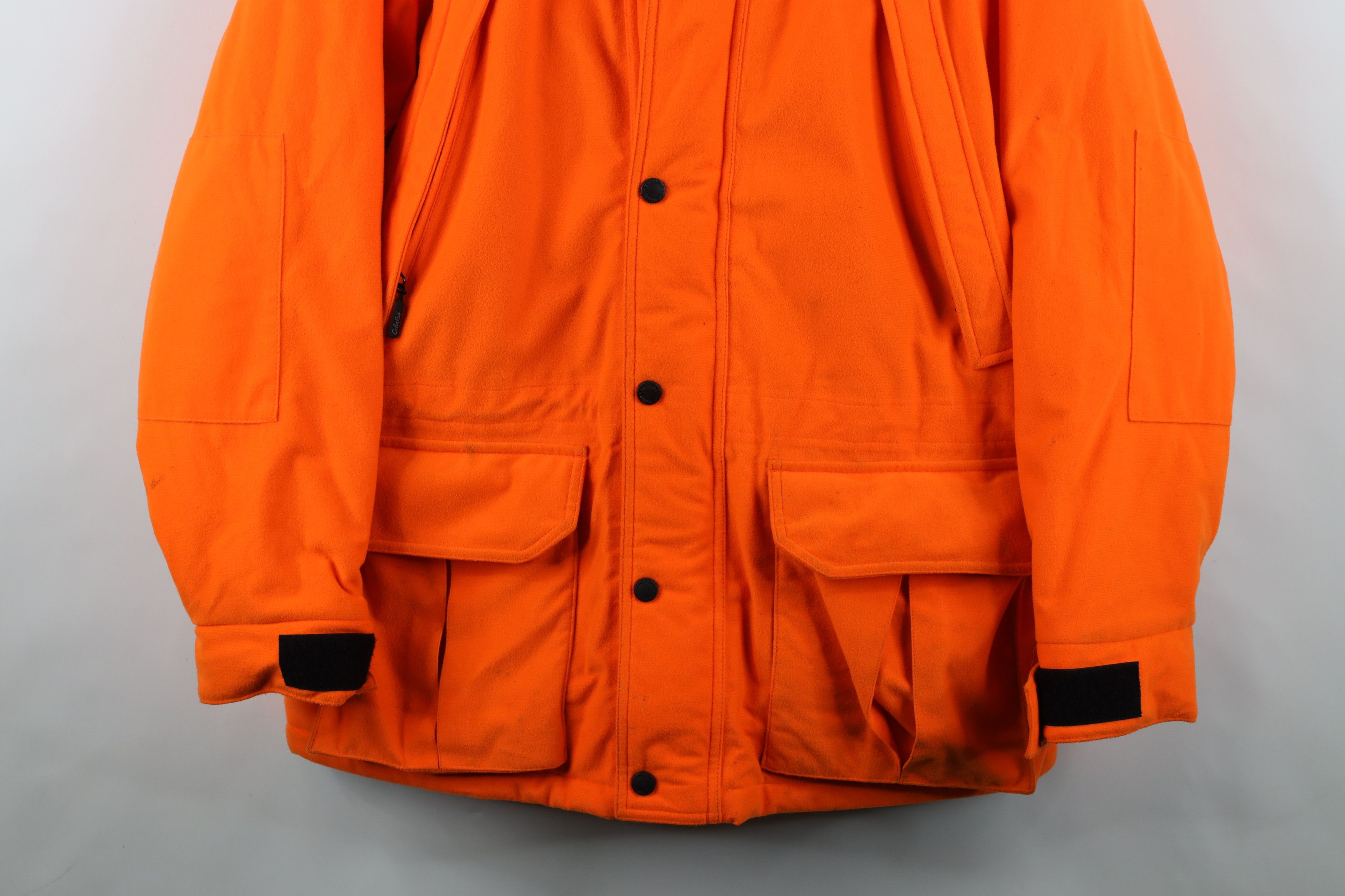 Cabelas Vintage Cabelas Dry Plus Soft Cloth Hooded Chore Jacket Size US L / EU 52-54 / 3 - 3 Thumbnail