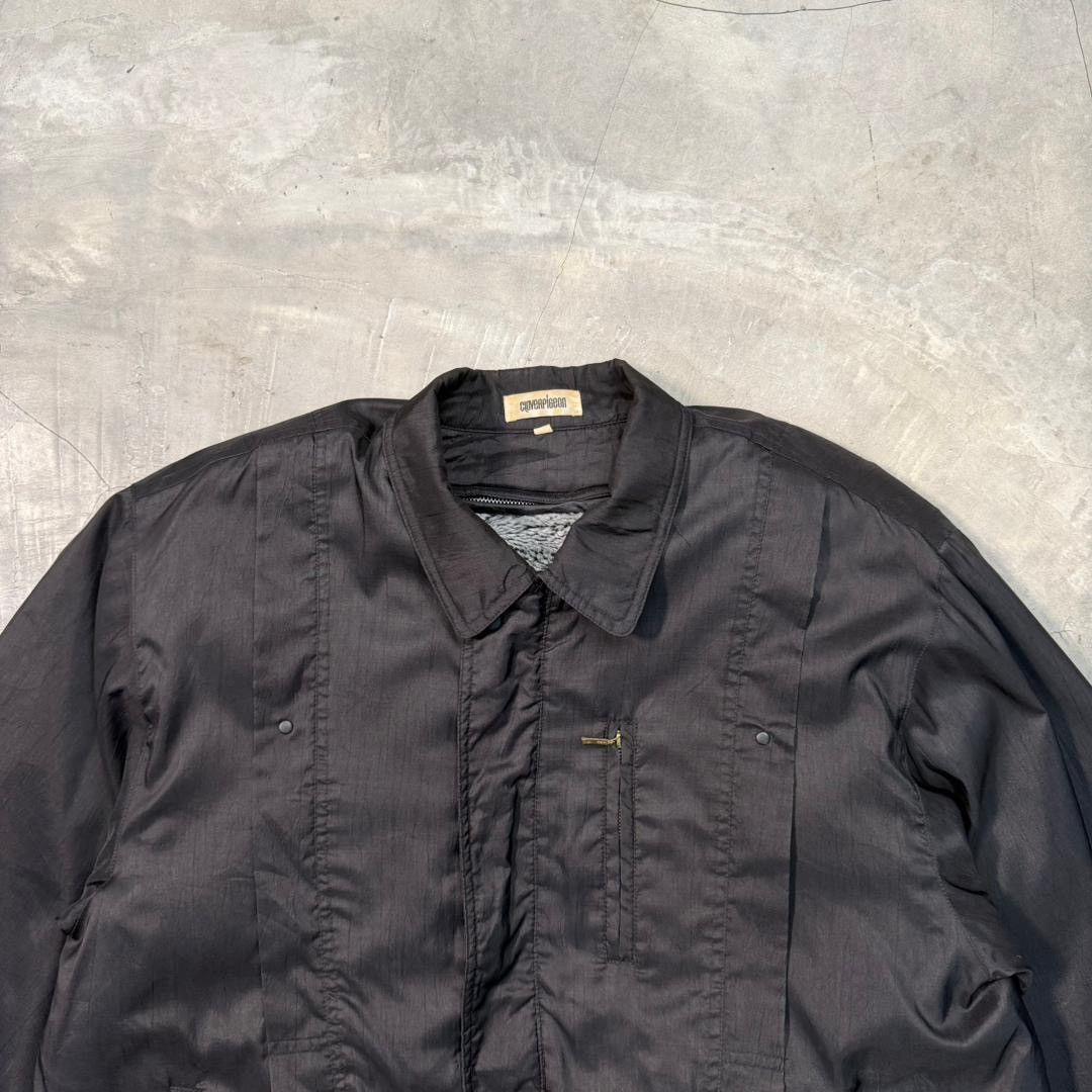 Japanese Brand VINTAGE Clover Pigeon Japanese Designer Work Jacket Black L Size US L / EU 52-54 / 3 - 5 Thumbnail