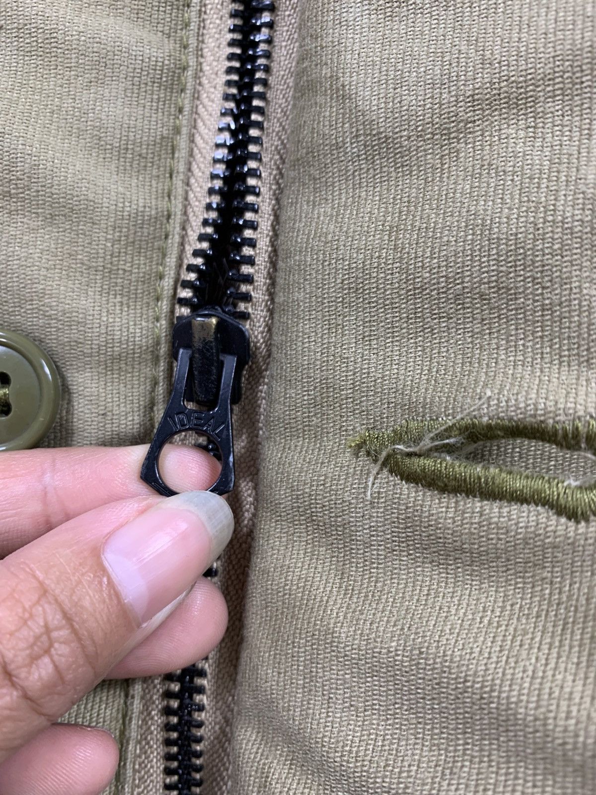 Vintage Vintage Original US Navy Deck Jacket, Alpaca Lined, Size 38 Size US M / EU 48-50 / 2 - 6 Thumbnail