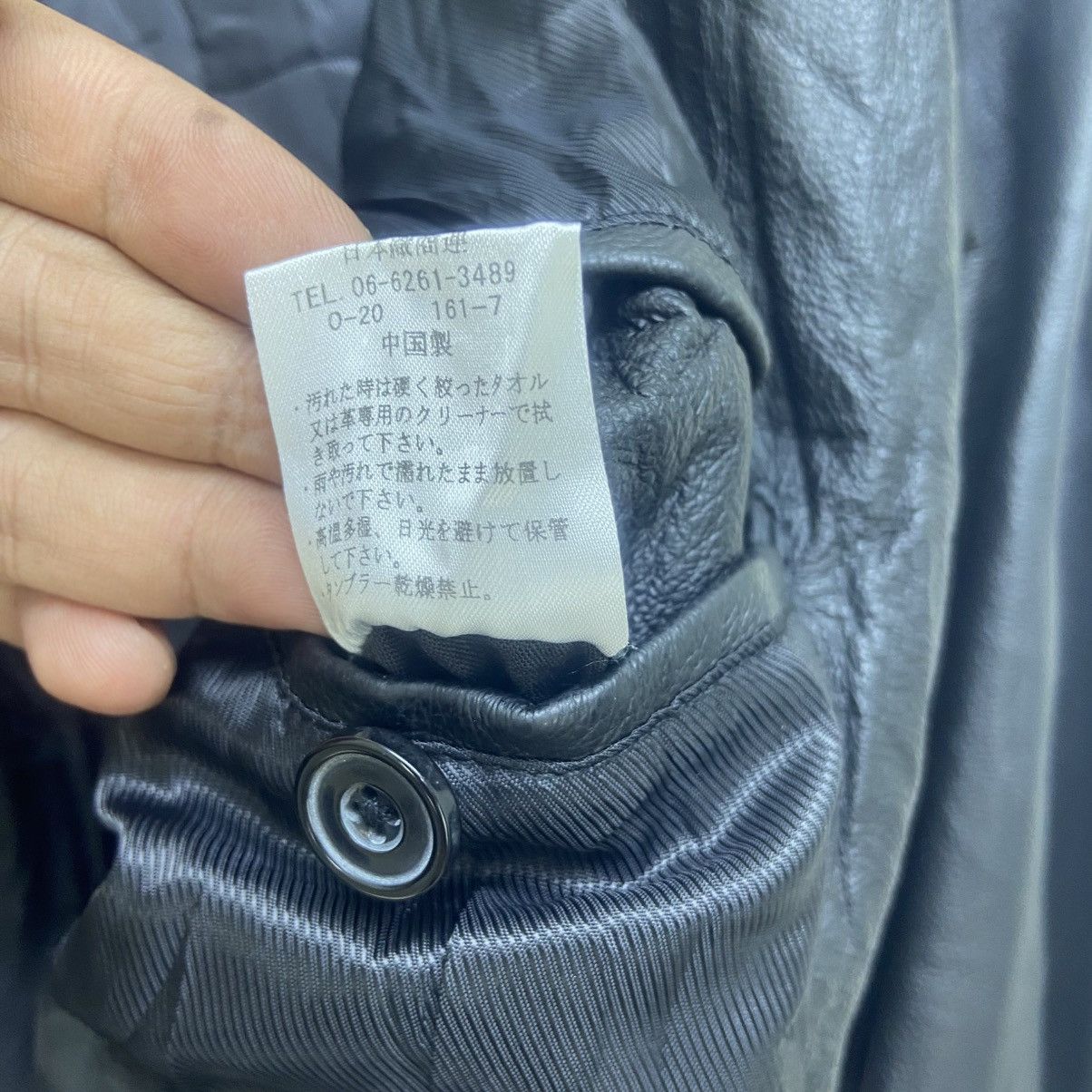 Japanese Brand Urban Functional On The Road Bikers Cafe Racer Leather Size US XS / EU 42 / 0 - 18 Thumbnail