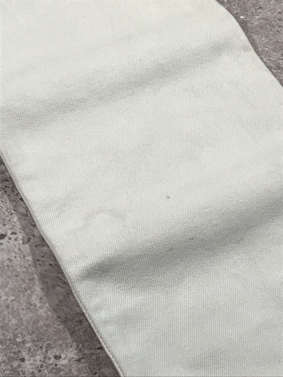 Diesel Vintage Jeans Diesel Denim Embroiled Logo Faded White 30x32 Size US 30 / EU 46 - 12 Thumbnail