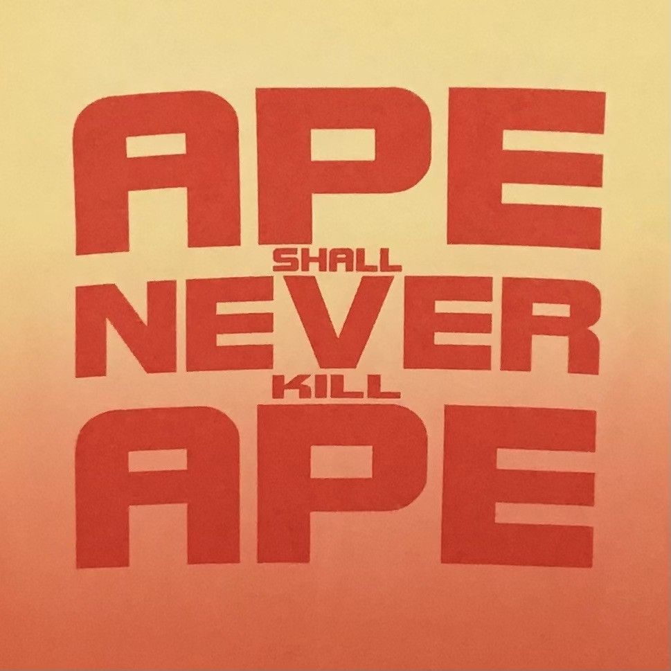 Bape 🔥Vintage🔥 BAPE ASNKA logo Gradation T-shirt a bathing ape Size US M / EU 48-50 / 2 - 2 Thumbnail