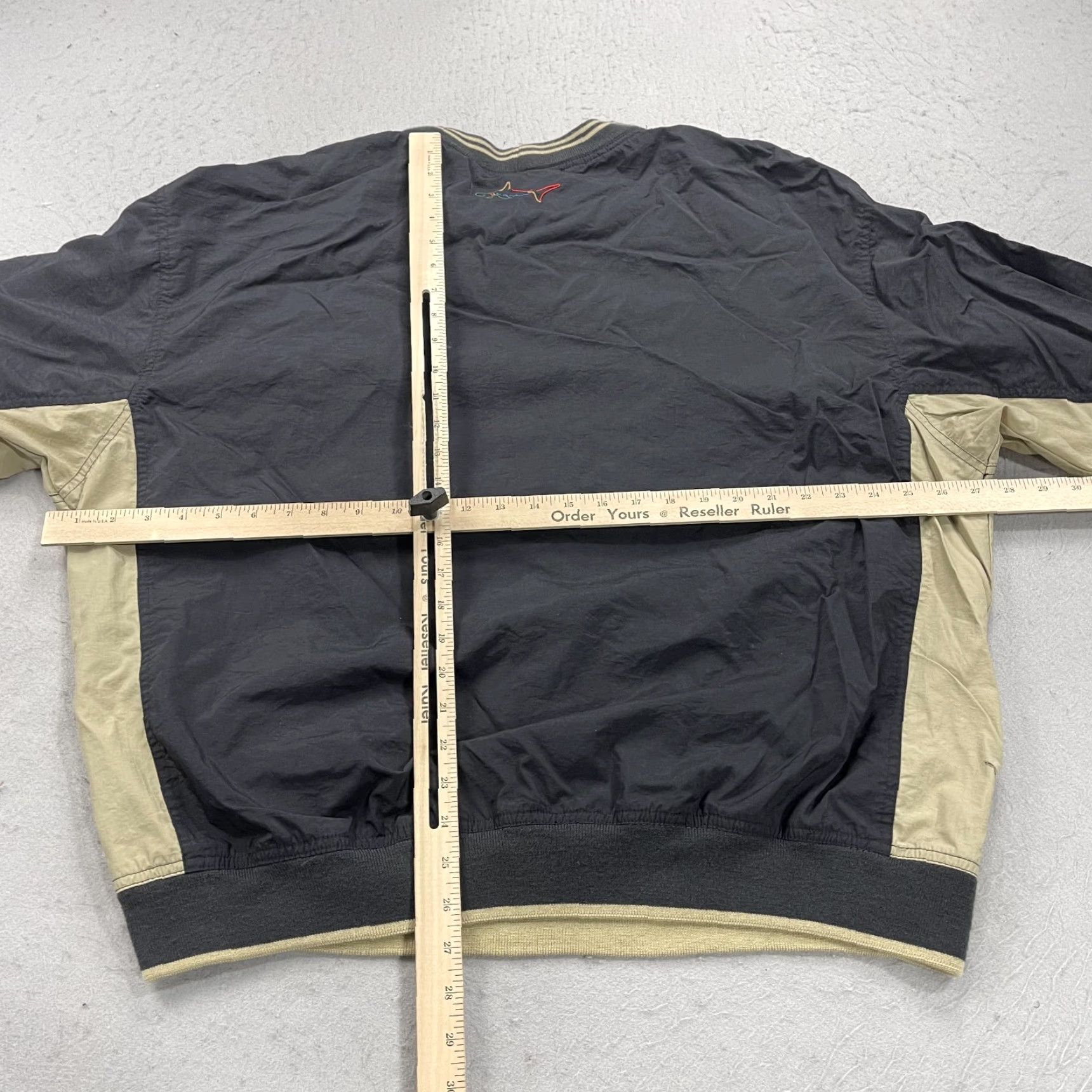Alife VINTAGE Greg Norman Golf Jacket Mens XL Black Shark Attack Windbreaker Size US XL / EU 56 / 4 - 7 Thumbnail